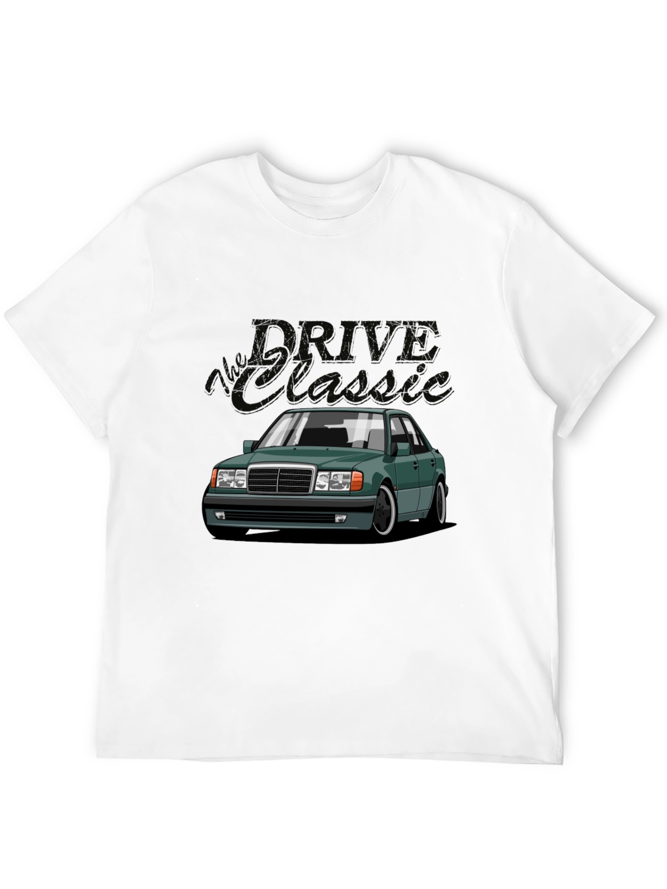 Classic Car Graphic Tee -  Drive in Style!