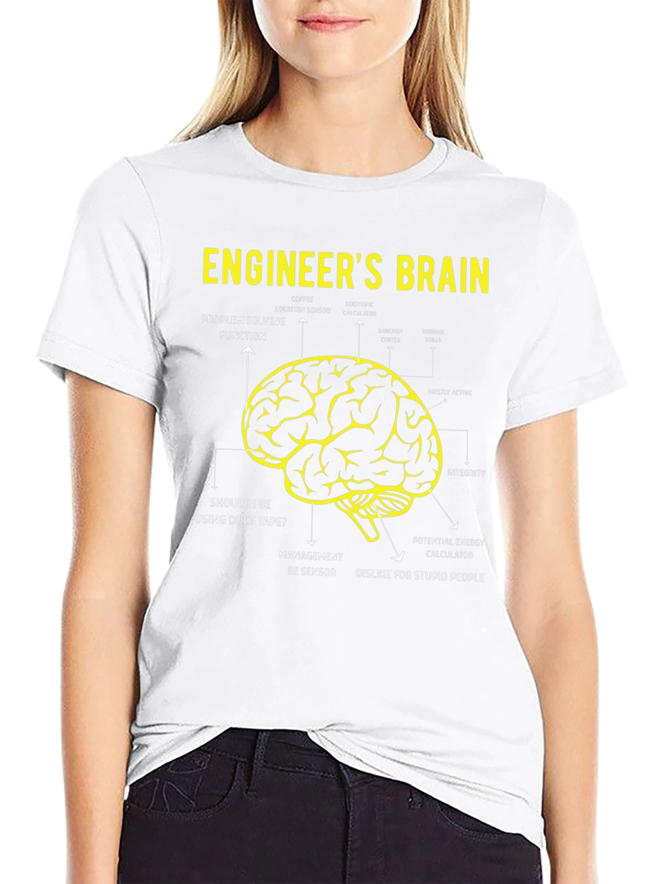Engineers Brain T-Shirt - Funny Engineering Gift