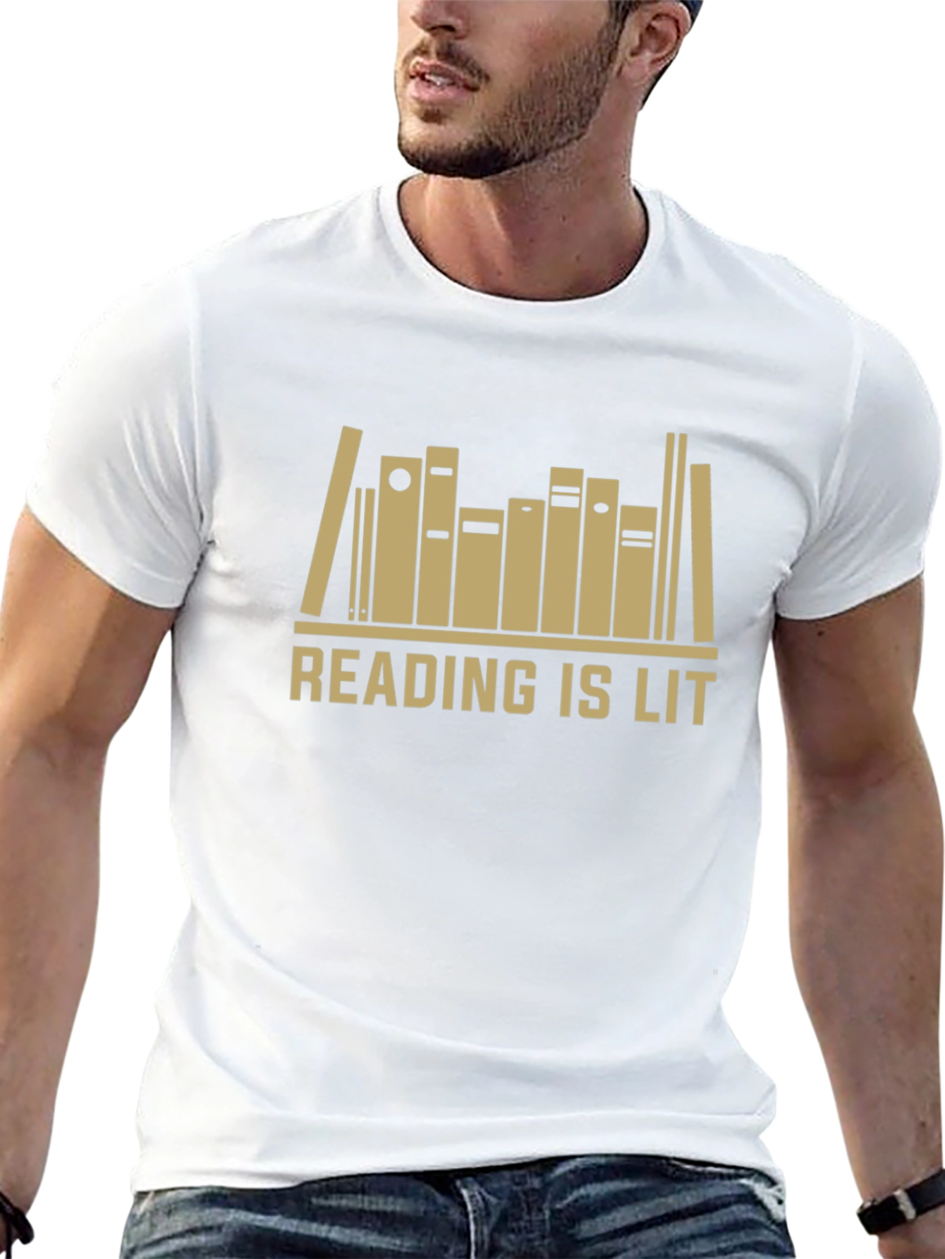 Reading Is Lit T-Shirt - Book Lover Apparel