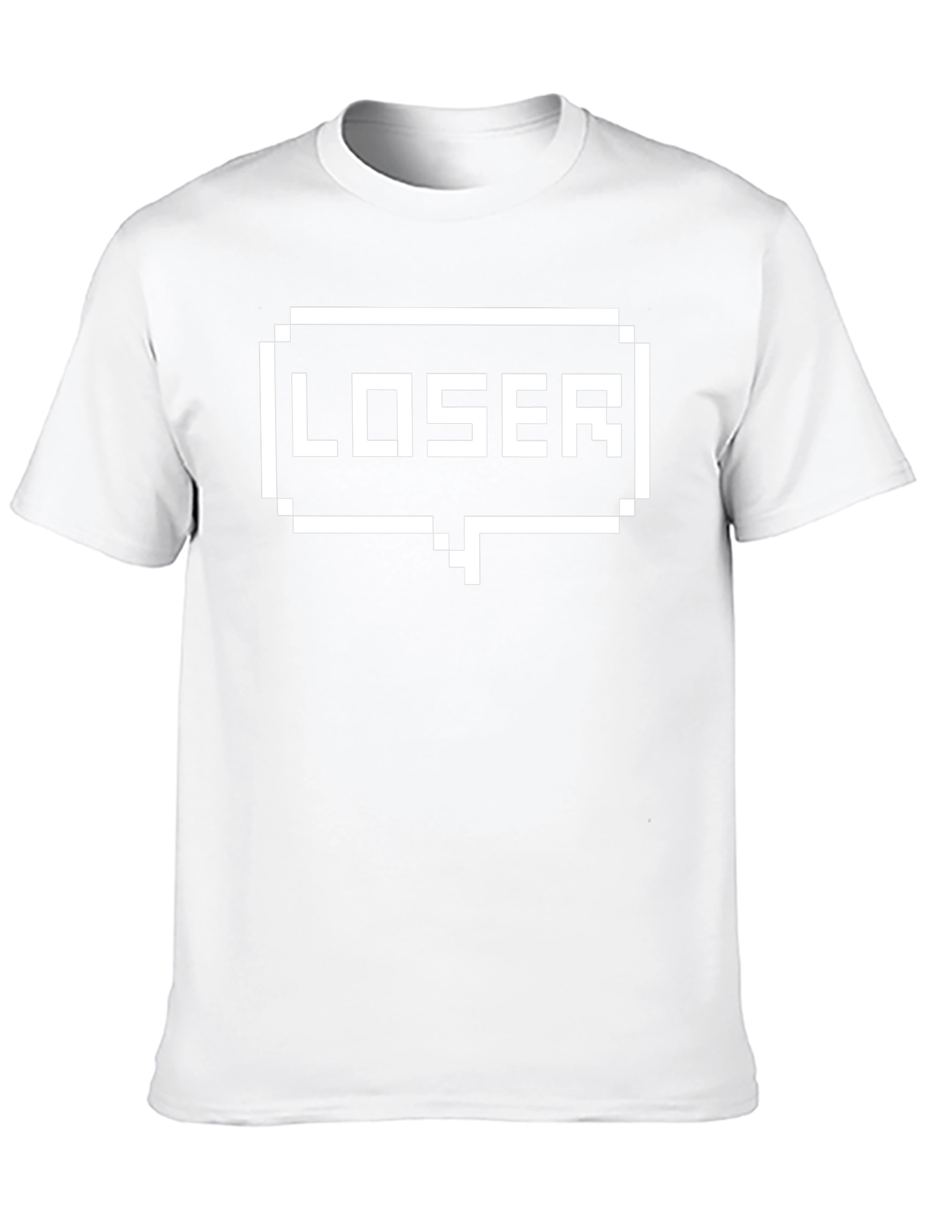 Pixel Loser Black Tee - Gamer Humor