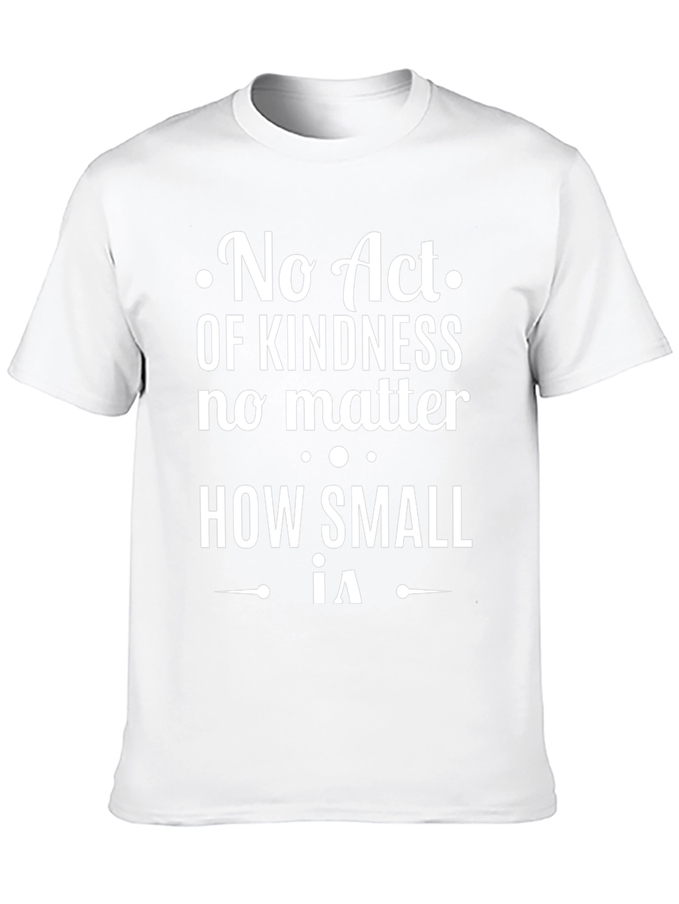 Kindness Matters Black Graphic T-Shirt
