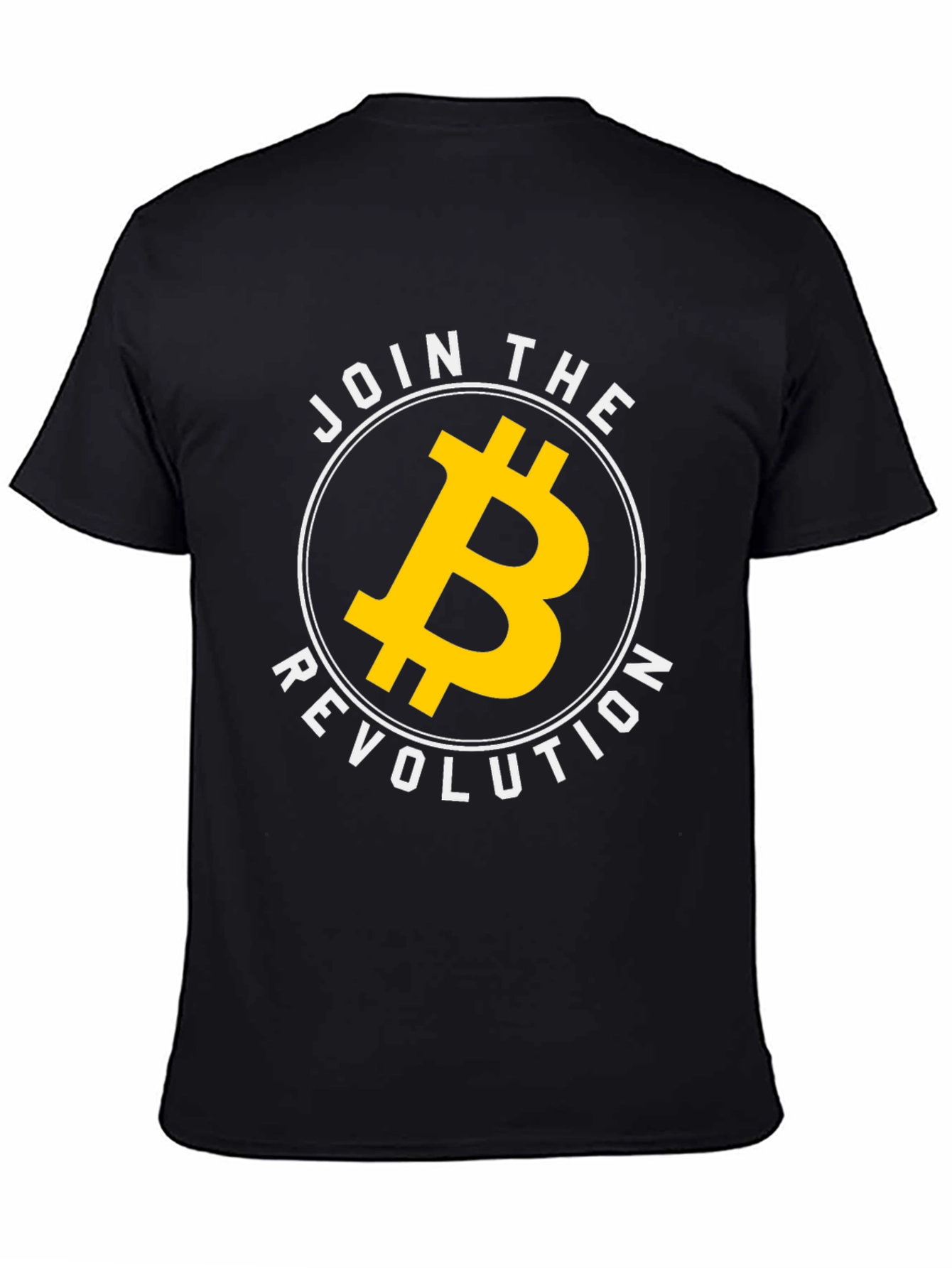 Bitcoin Revolution Graphic Tee - Black