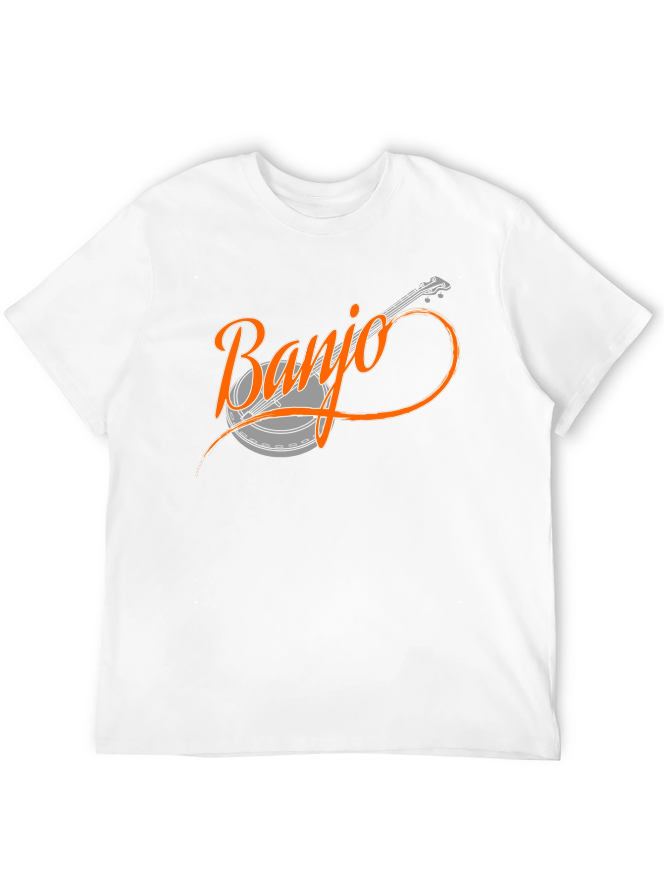 Banjo Graphic T-Shirt - Musical Instrument Tee