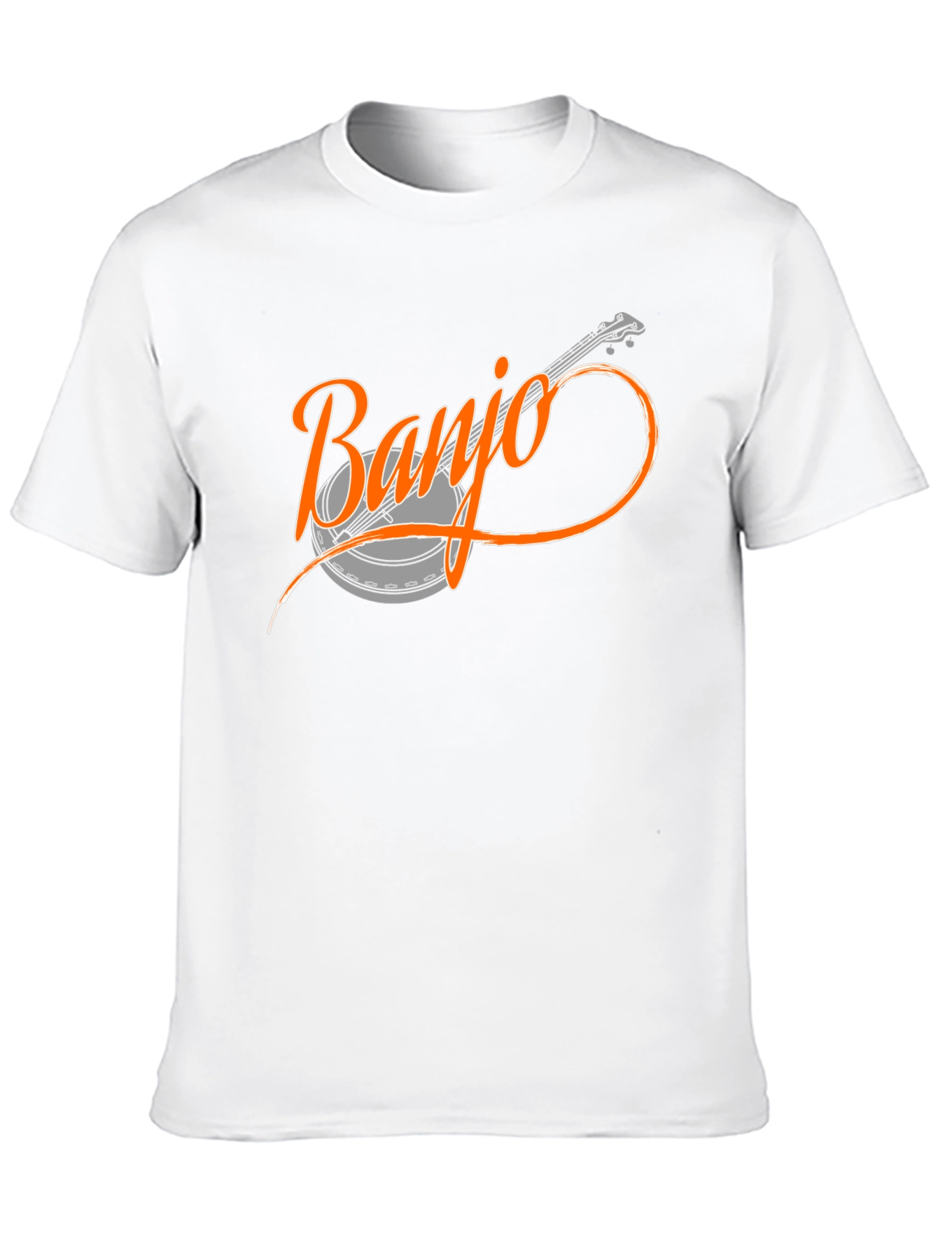 Banjo Graphic T-Shirt - Musical Instrument Tee