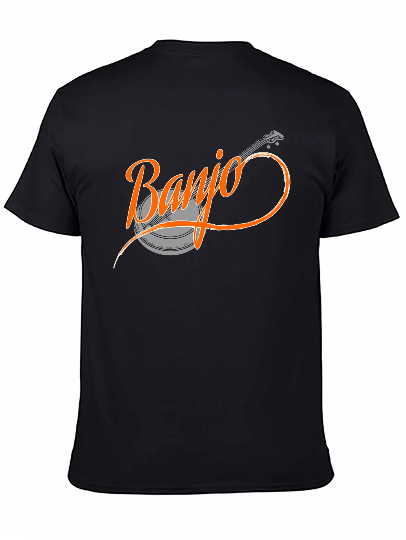 Banjo Graphic T-Shirt - Musical Instrument Tee