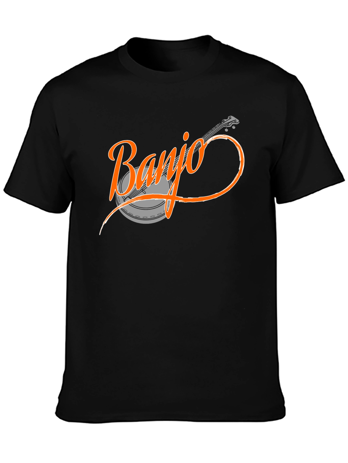 Banjo Graphic T-Shirt - Musical Instrument Tee