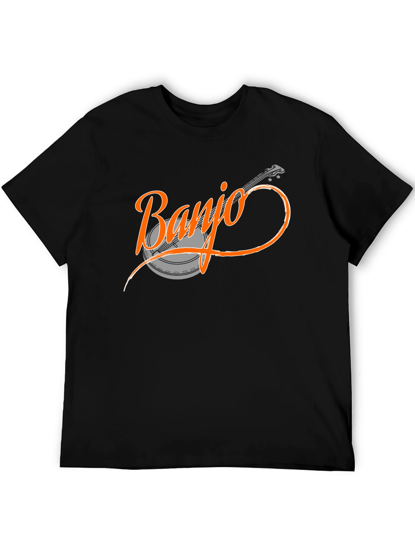 Banjo Graphic T-Shirt - Musical Instrument Tee