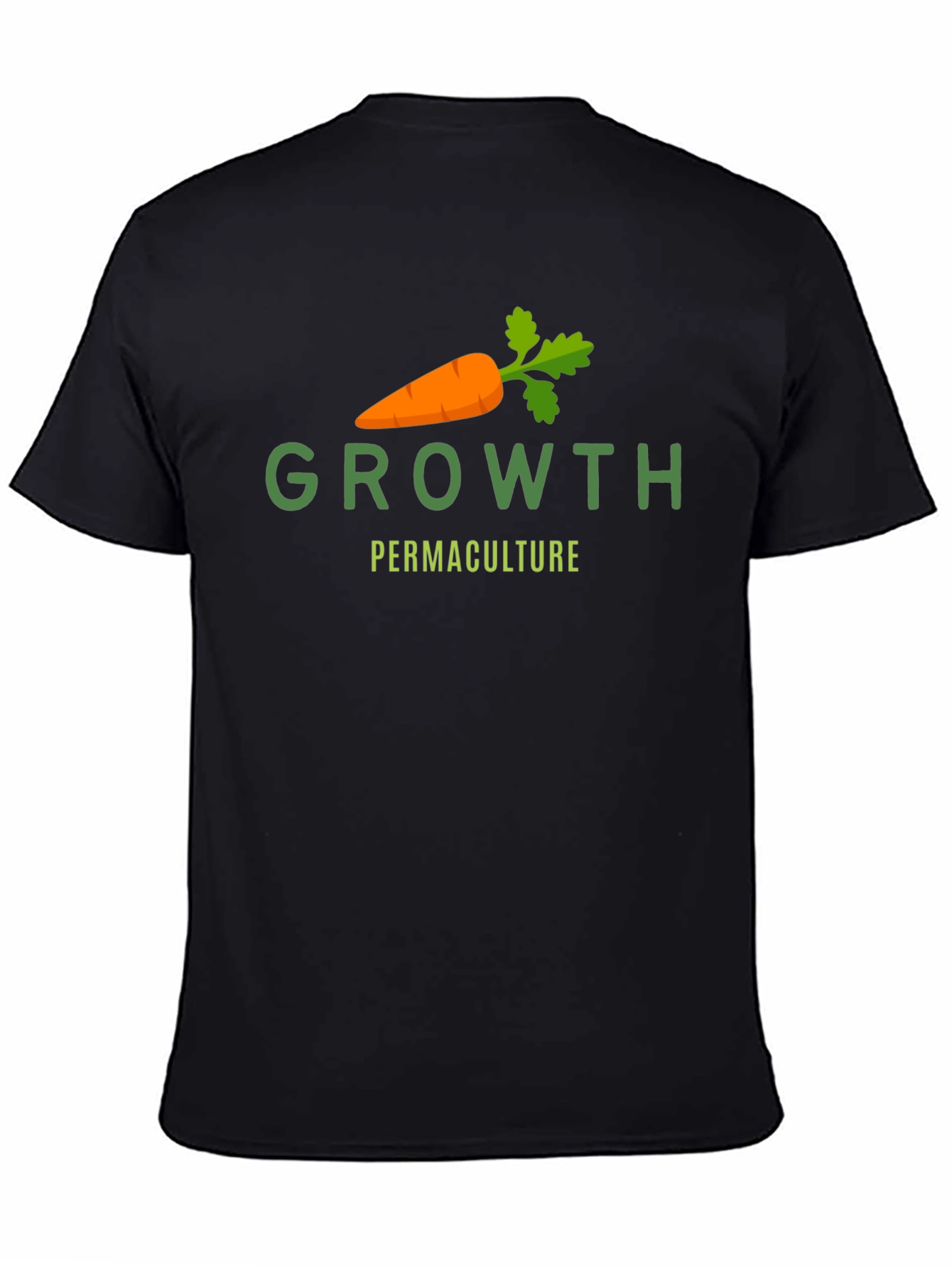 Growth Carrot Graphic Tee - Permaculture Shirt