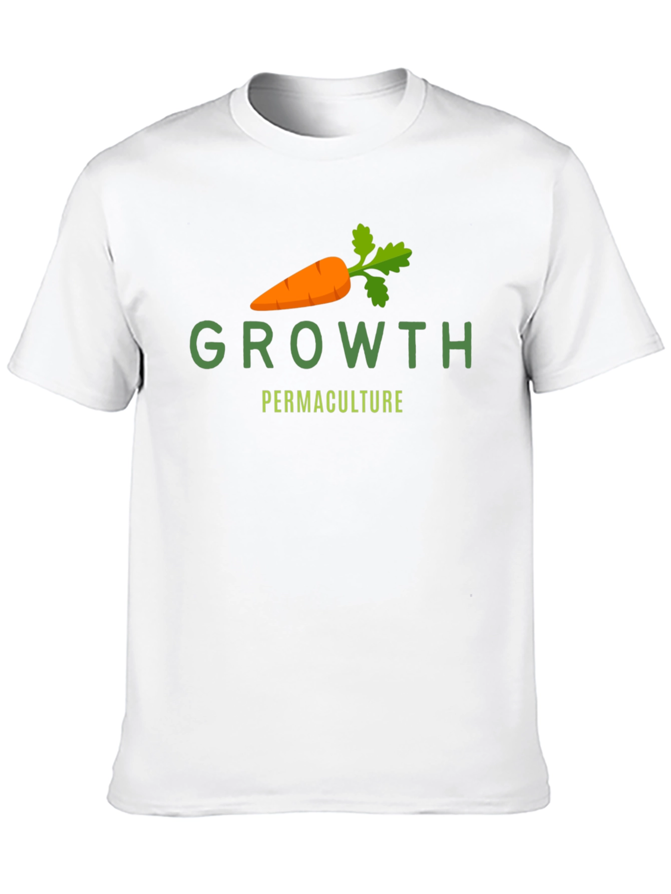 Growth Carrot Graphic Tee - Permaculture Shirt