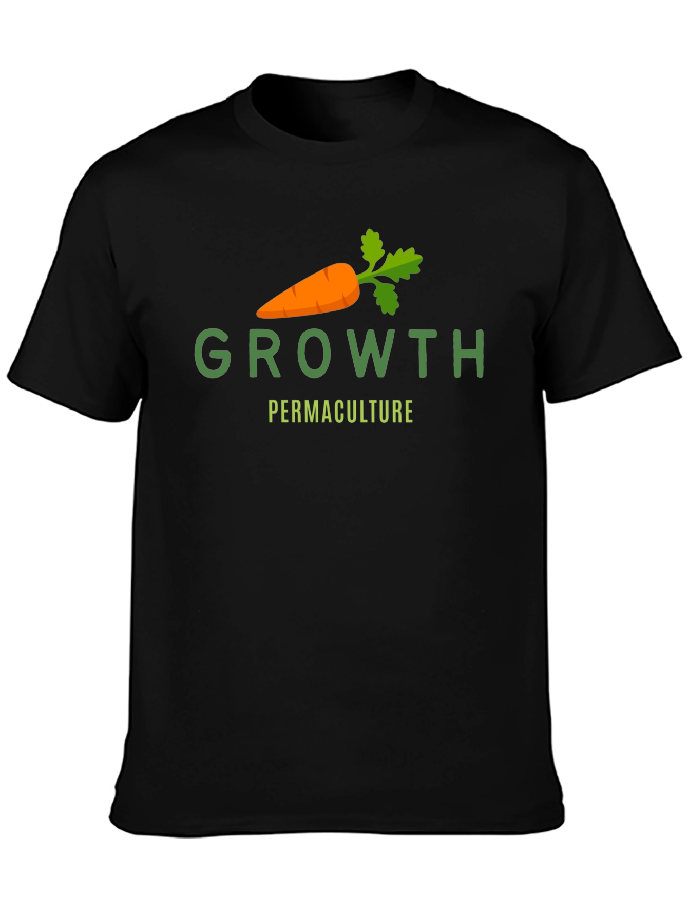 Growth Carrot Graphic Tee - Permaculture Shirt