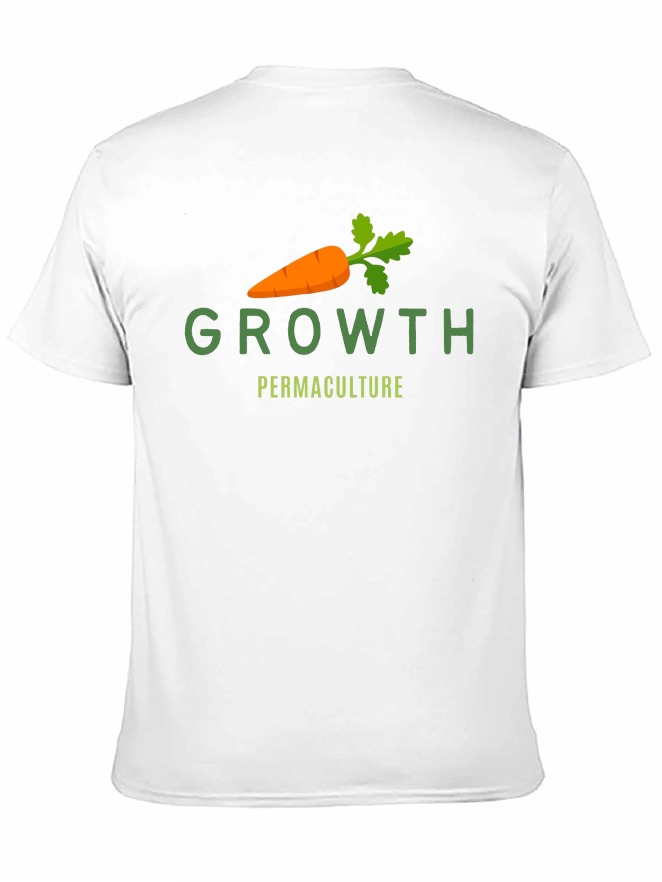 Growth Carrot Graphic Tee - Permaculture Shirt