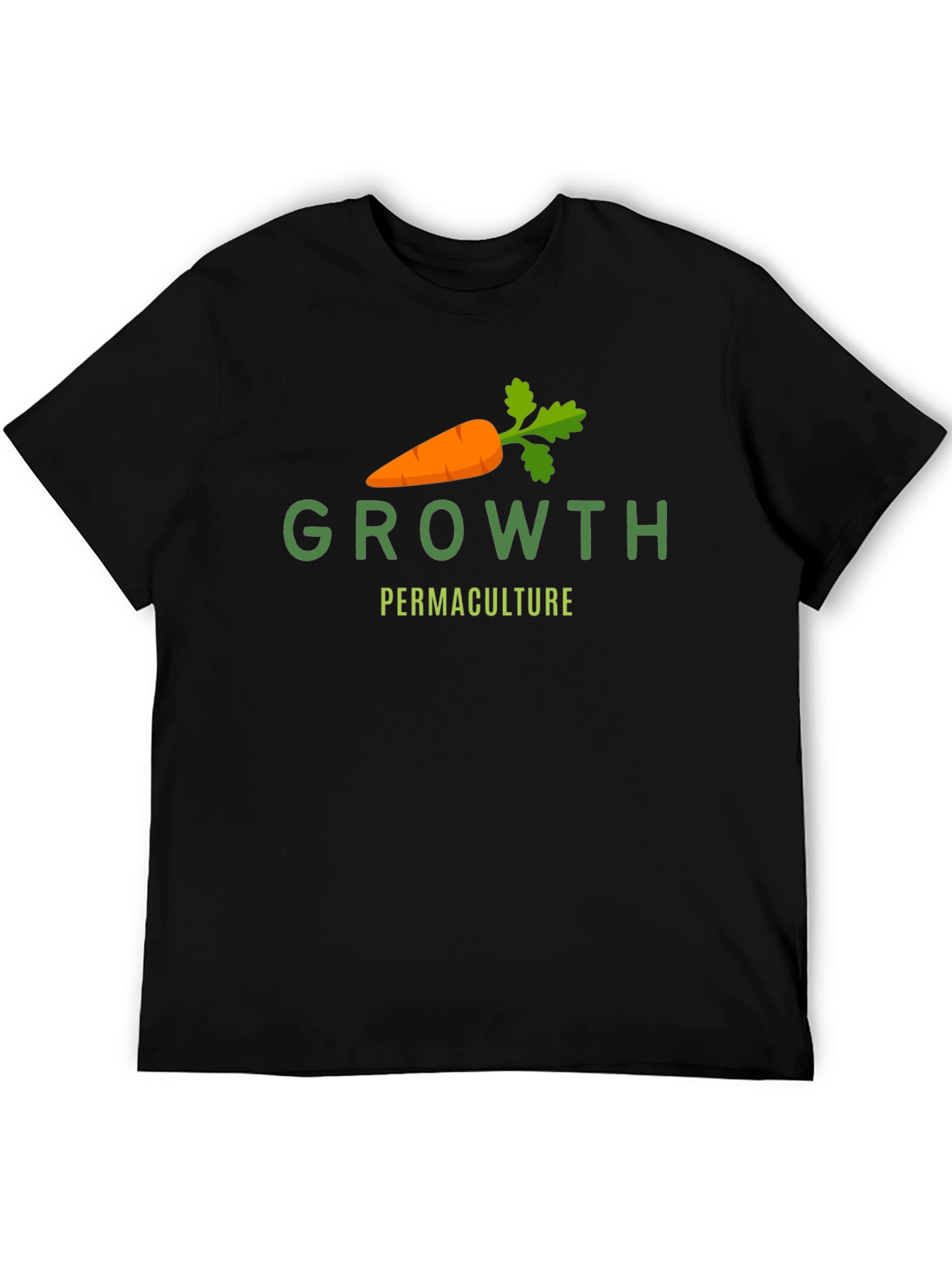 Growth Carrot Graphic Tee - Permaculture Shirt