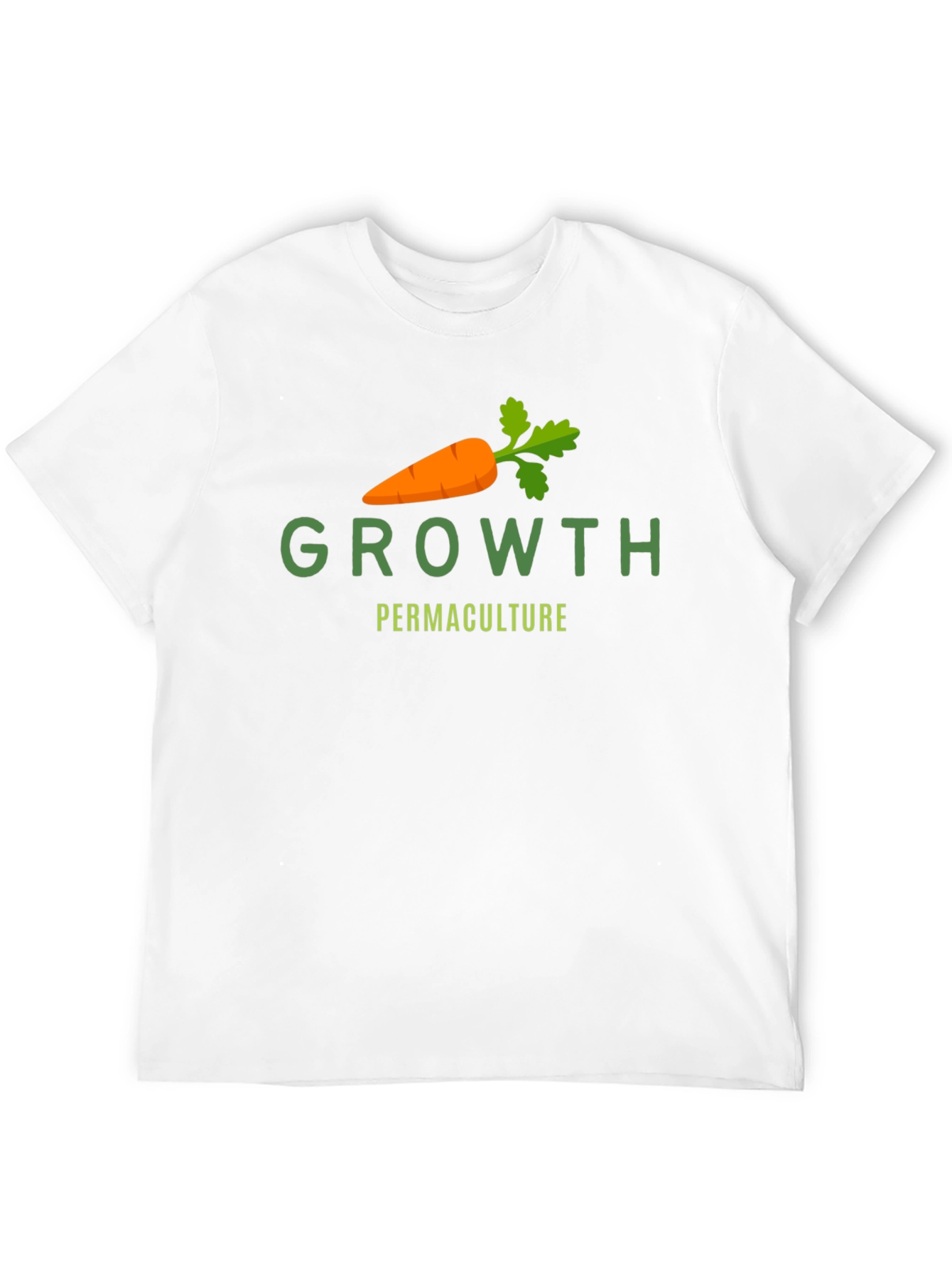 Growth Carrot Graphic Tee - Permaculture Shirt