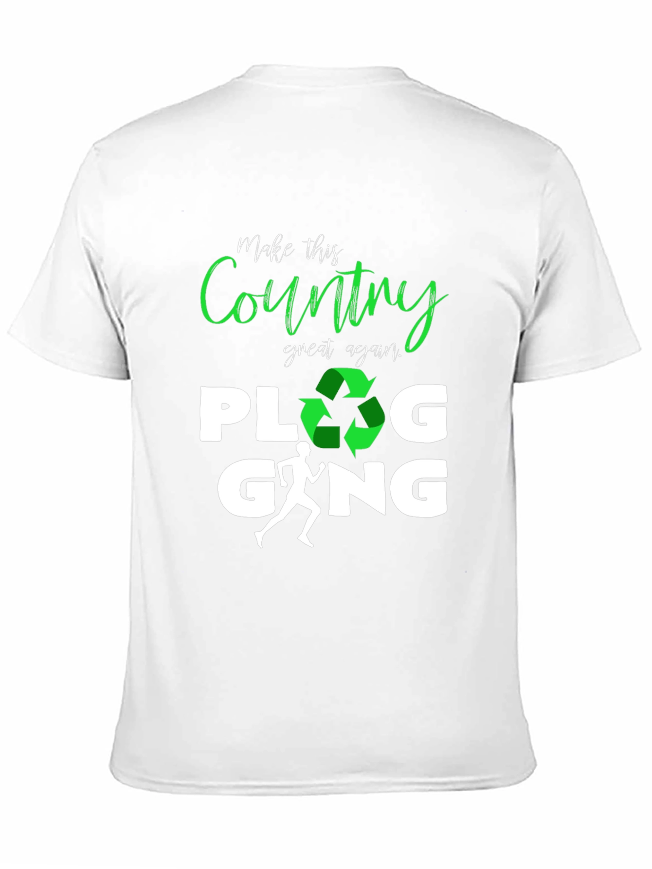 Plogging Gang T-Shirt - Eco Friendly Run & Recycle