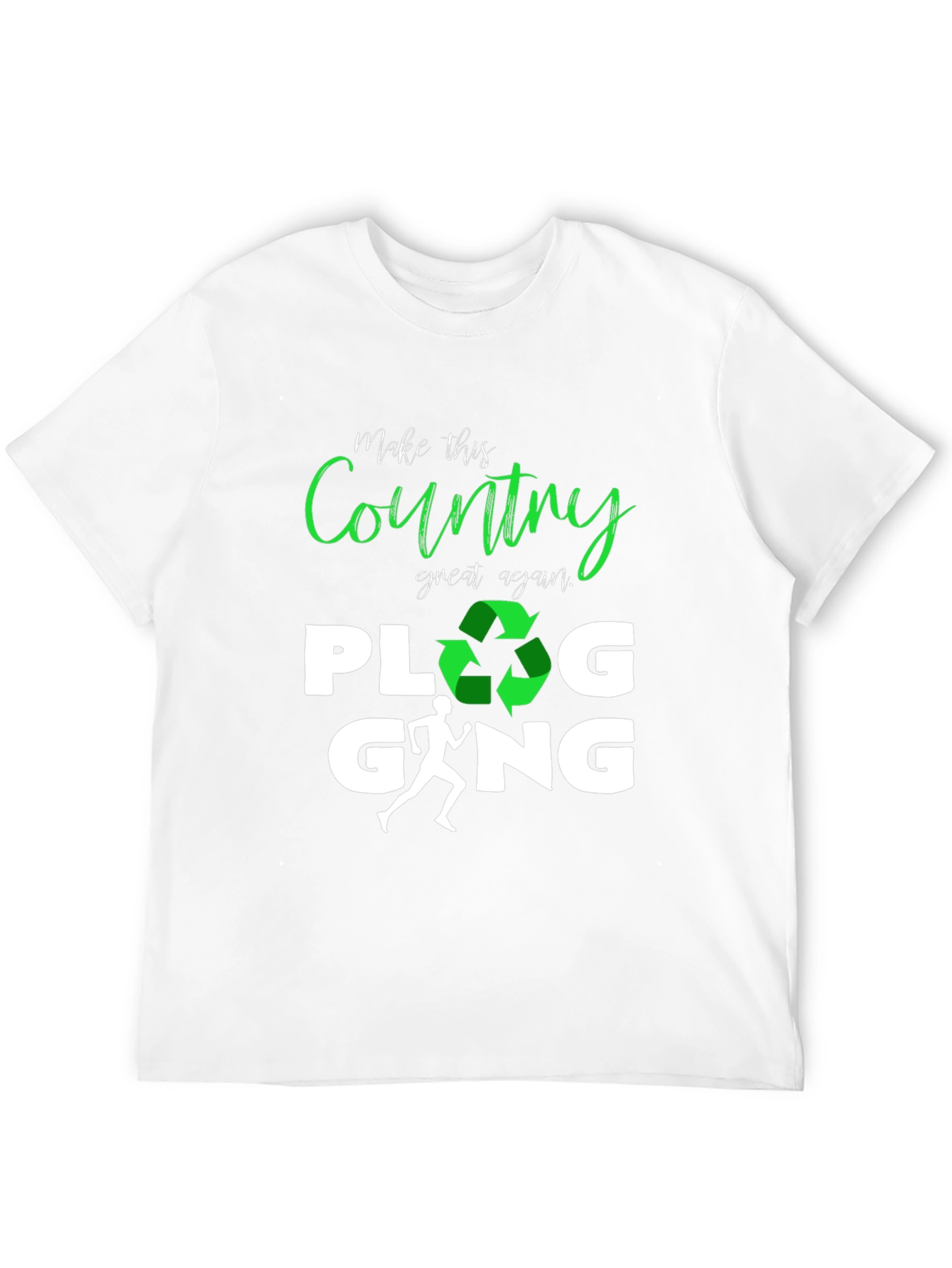 Plogging Gang T-Shirt - Eco Friendly Run & Recycle