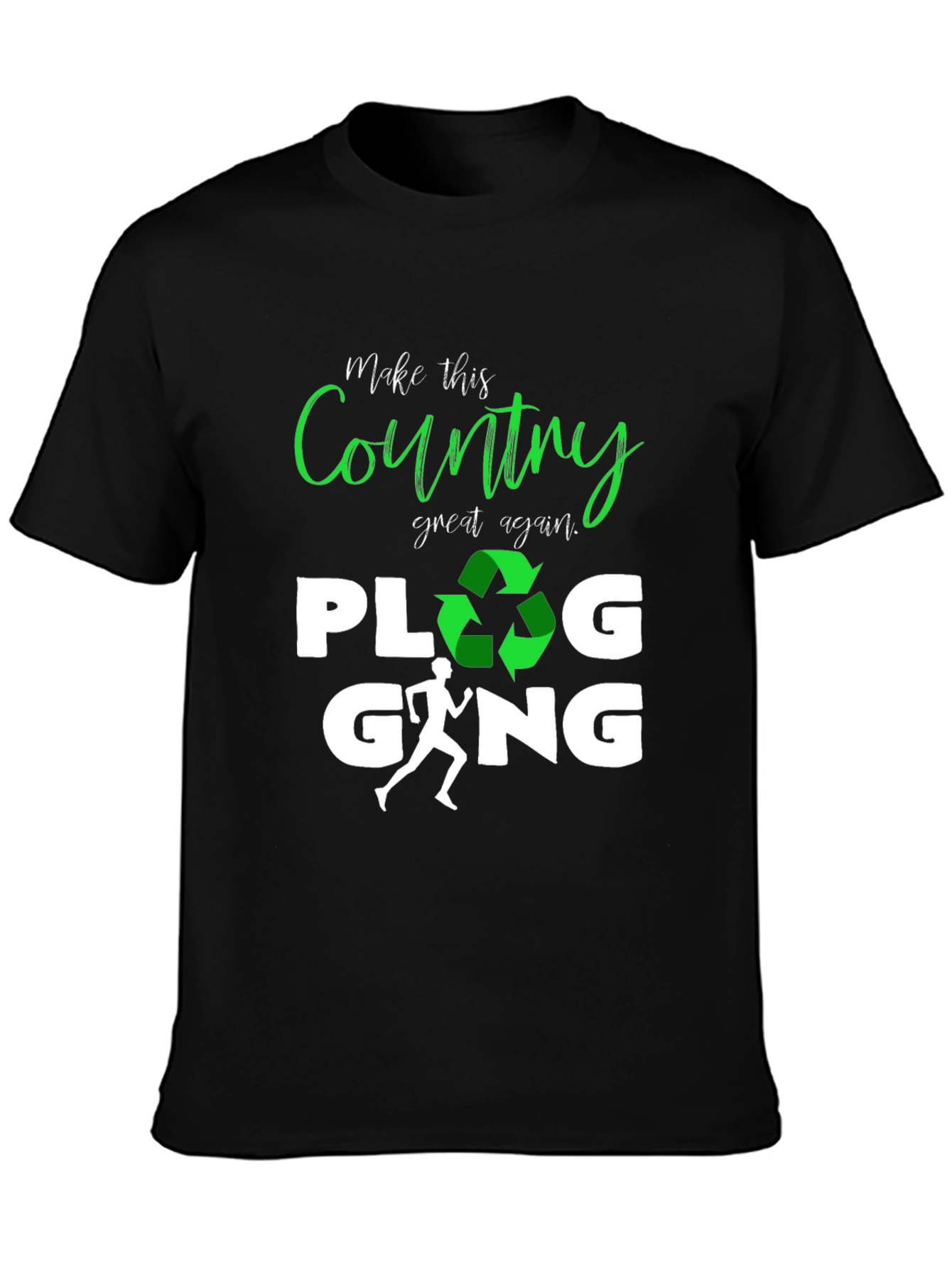 Plogging Gang T-Shirt - Eco Friendly Run & Recycle