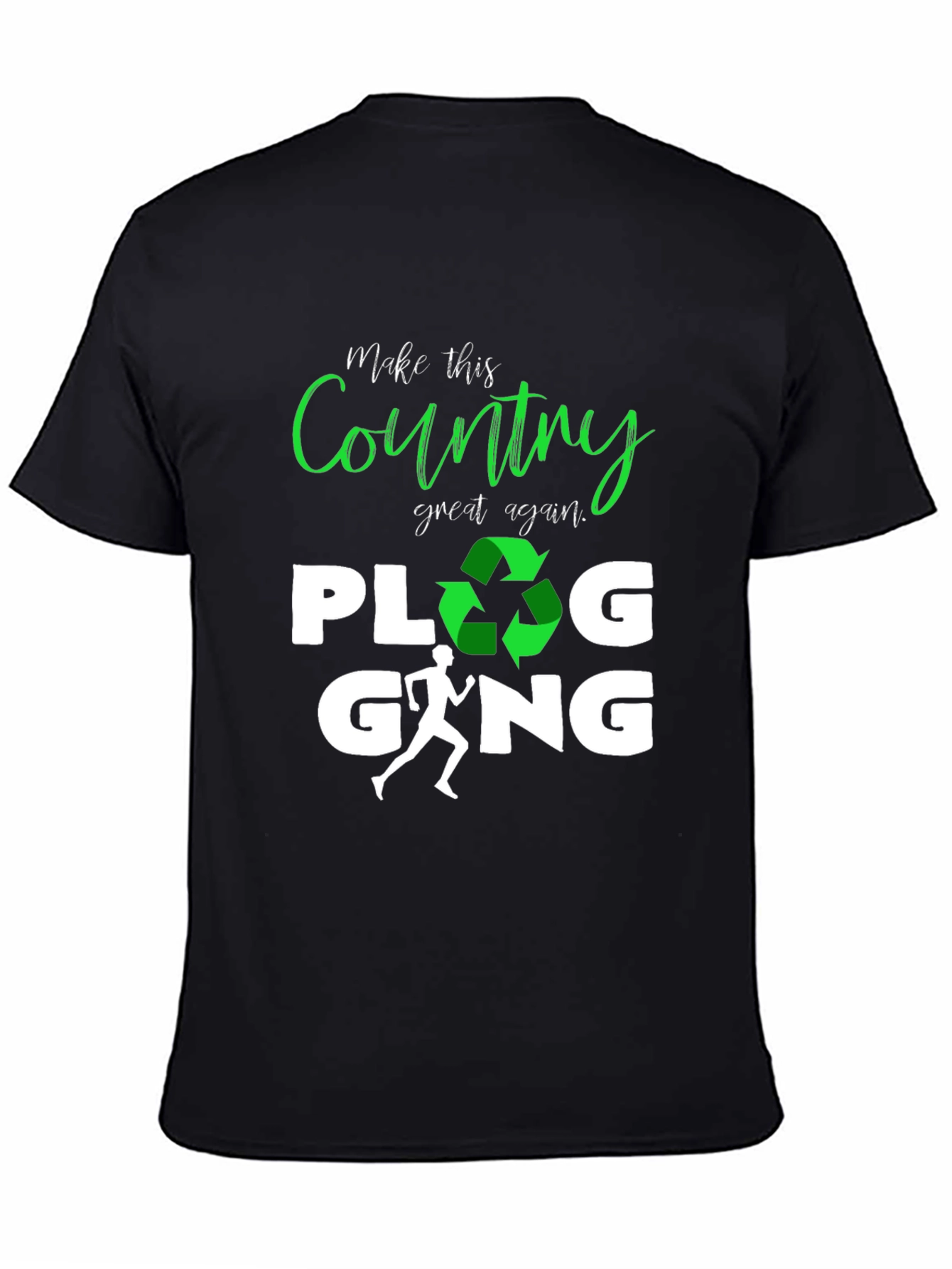 Plogging Gang T-Shirt - Eco Friendly Run & Recycle
