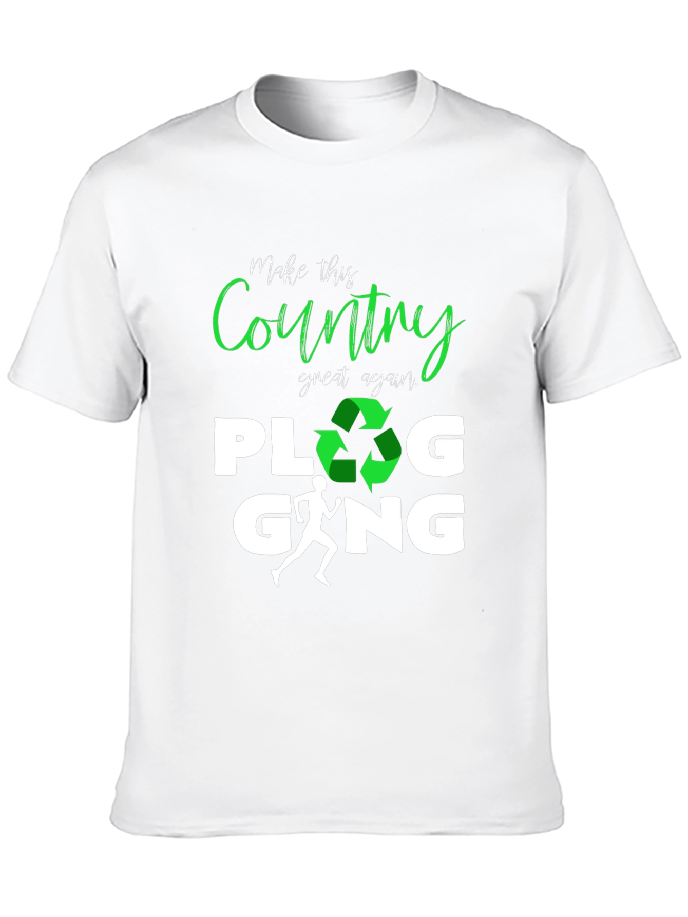 Plogging Gang T-Shirt - Eco Friendly Run & Recycle
