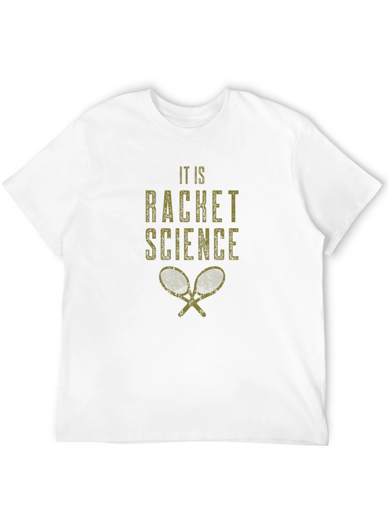 It Is Racket Science T-Shirt - Black