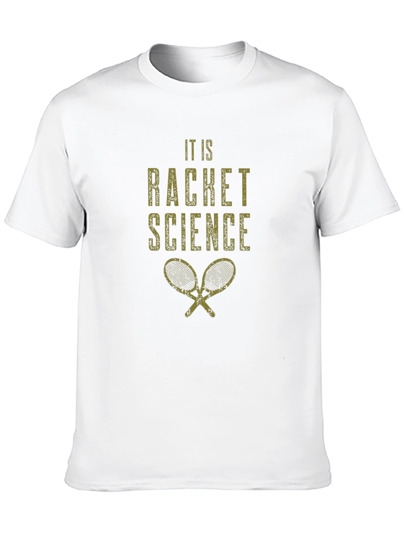 It Is Racket Science T-Shirt - Black