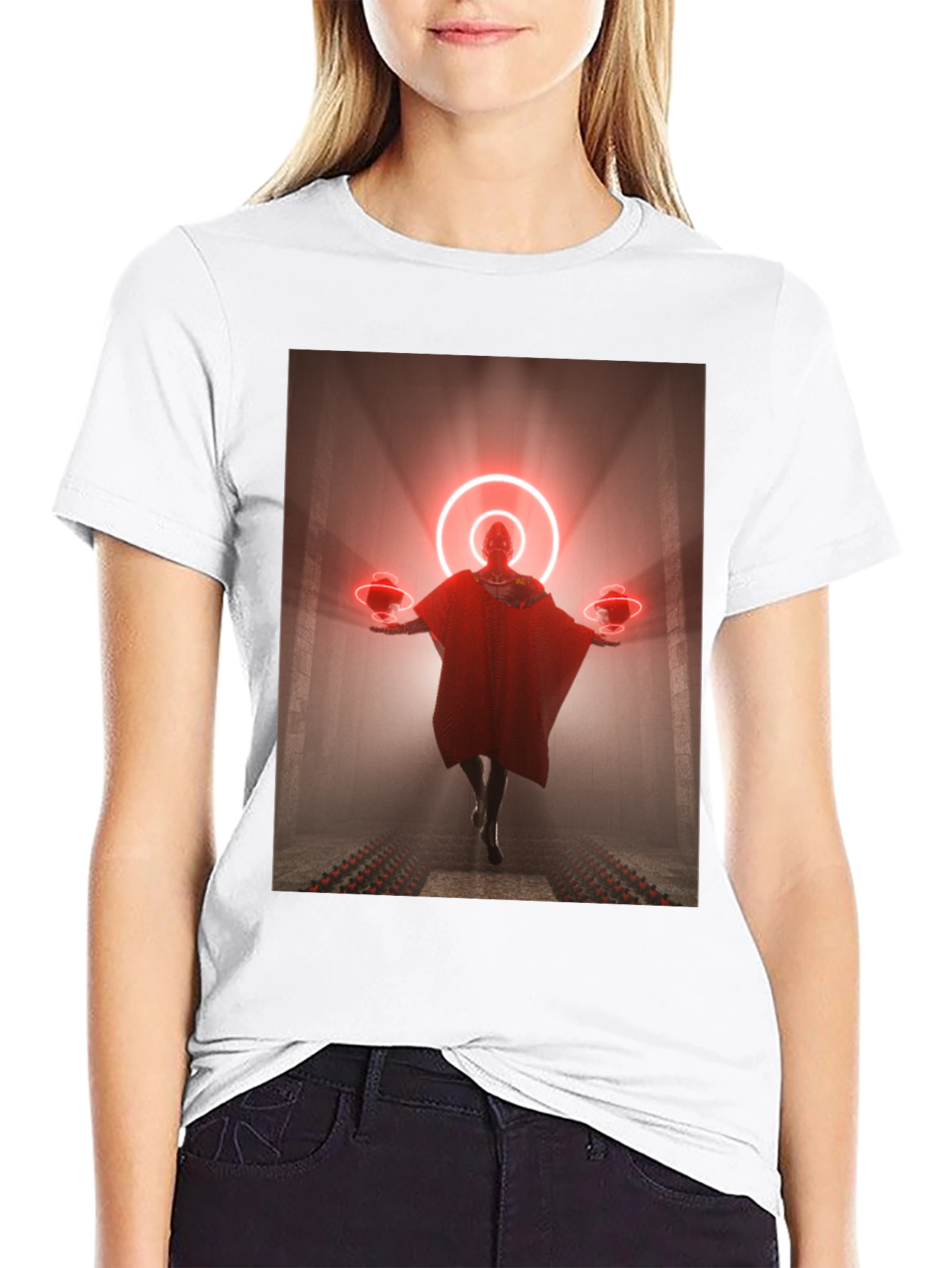 Sci-Fi Wizard Black T-Shirt