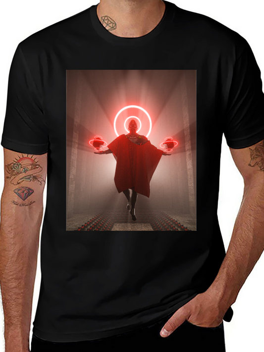Sci-Fi Wizard Black T-Shirt