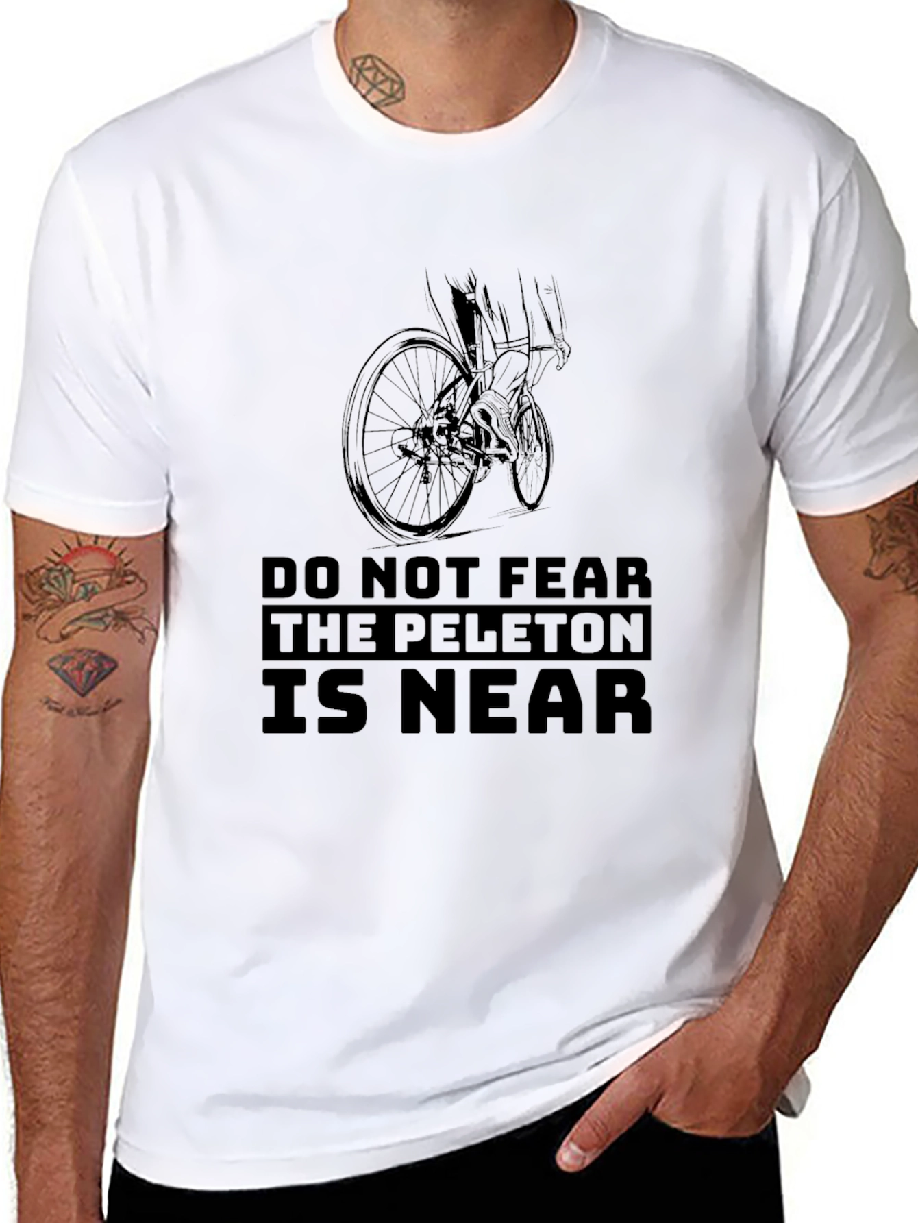 Fear No Peloton - Cycling Graphic T-Shirt
