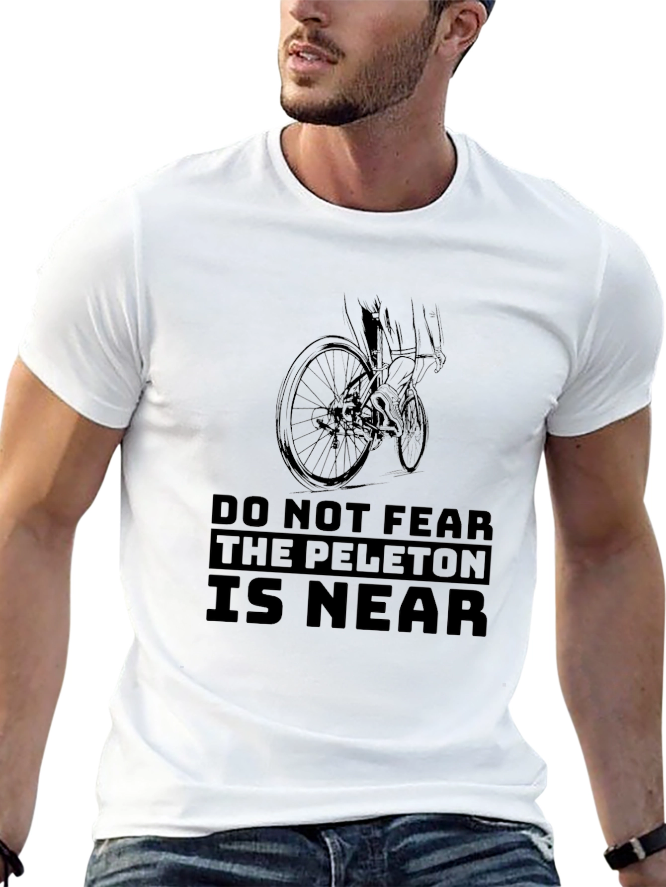 Fear No Peloton - Cycling Graphic T-Shirt