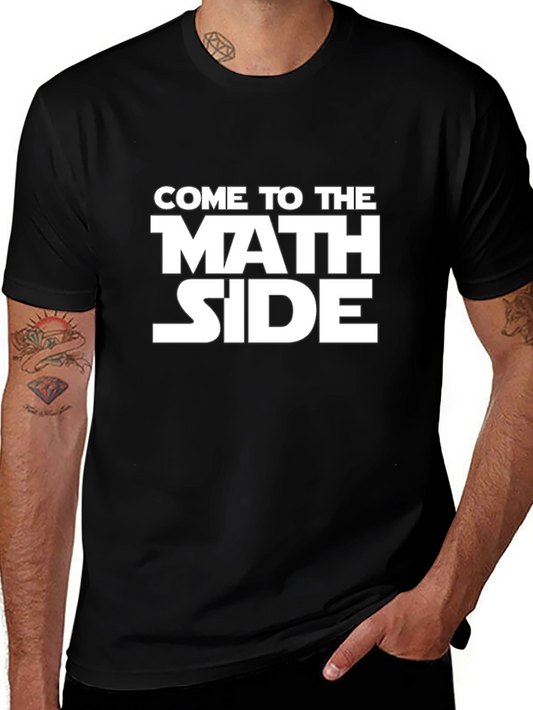 Come to the Math Side T-Shirt - Black