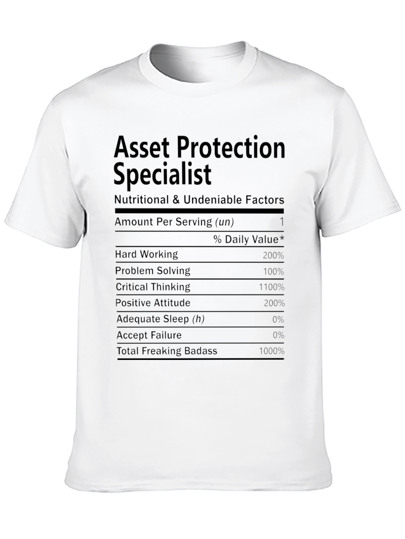 Asset Protection Specialist T-Shirt