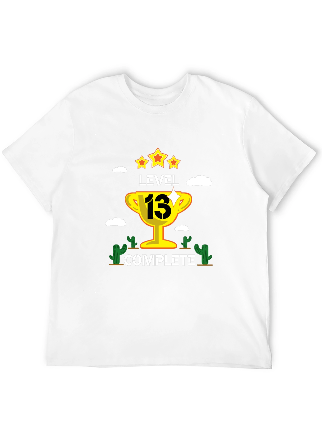 Level 13 Complete Black Graphic T-Shirt