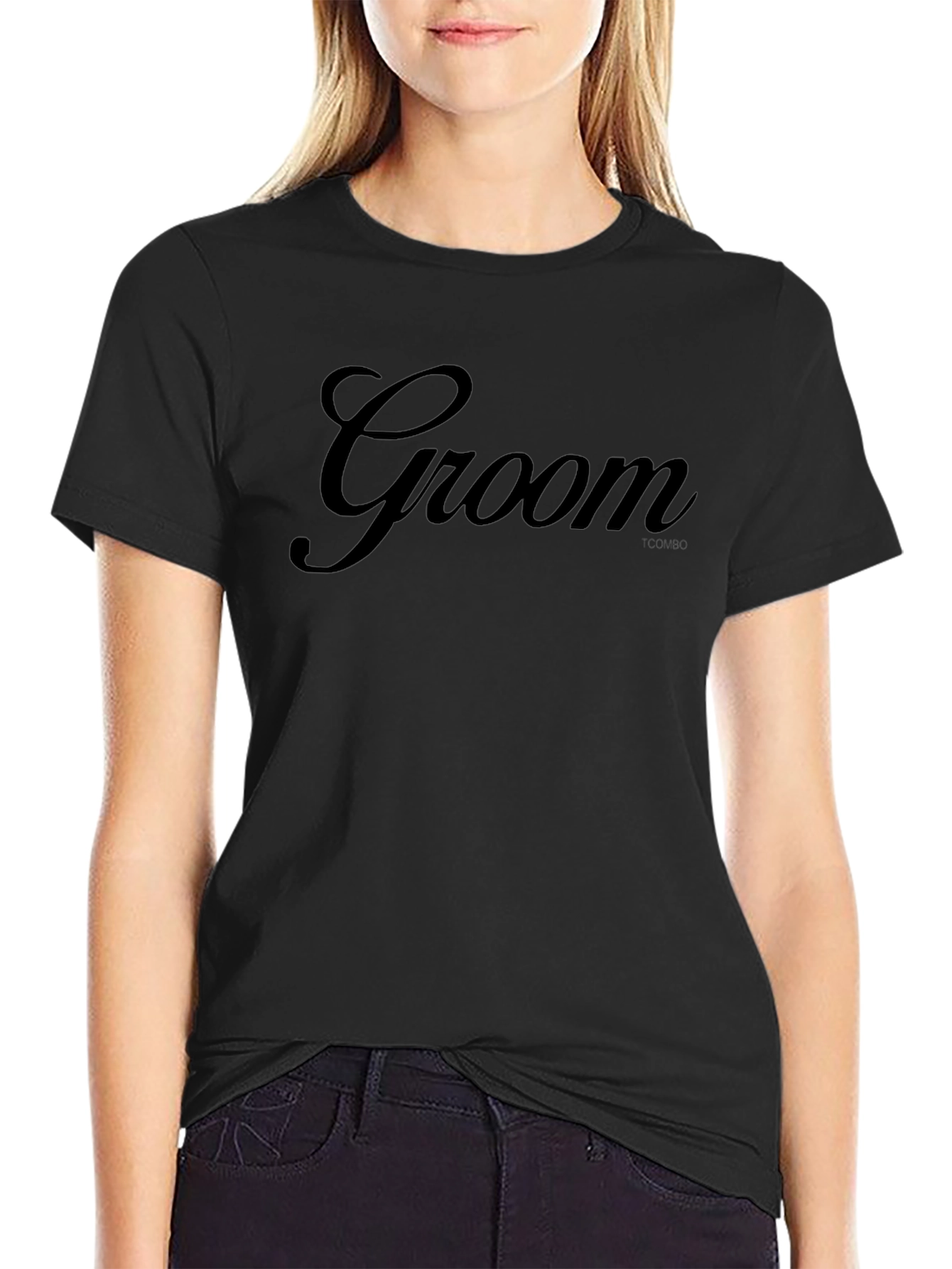 Groom Script T-Shirt - Wedding Day Apparel