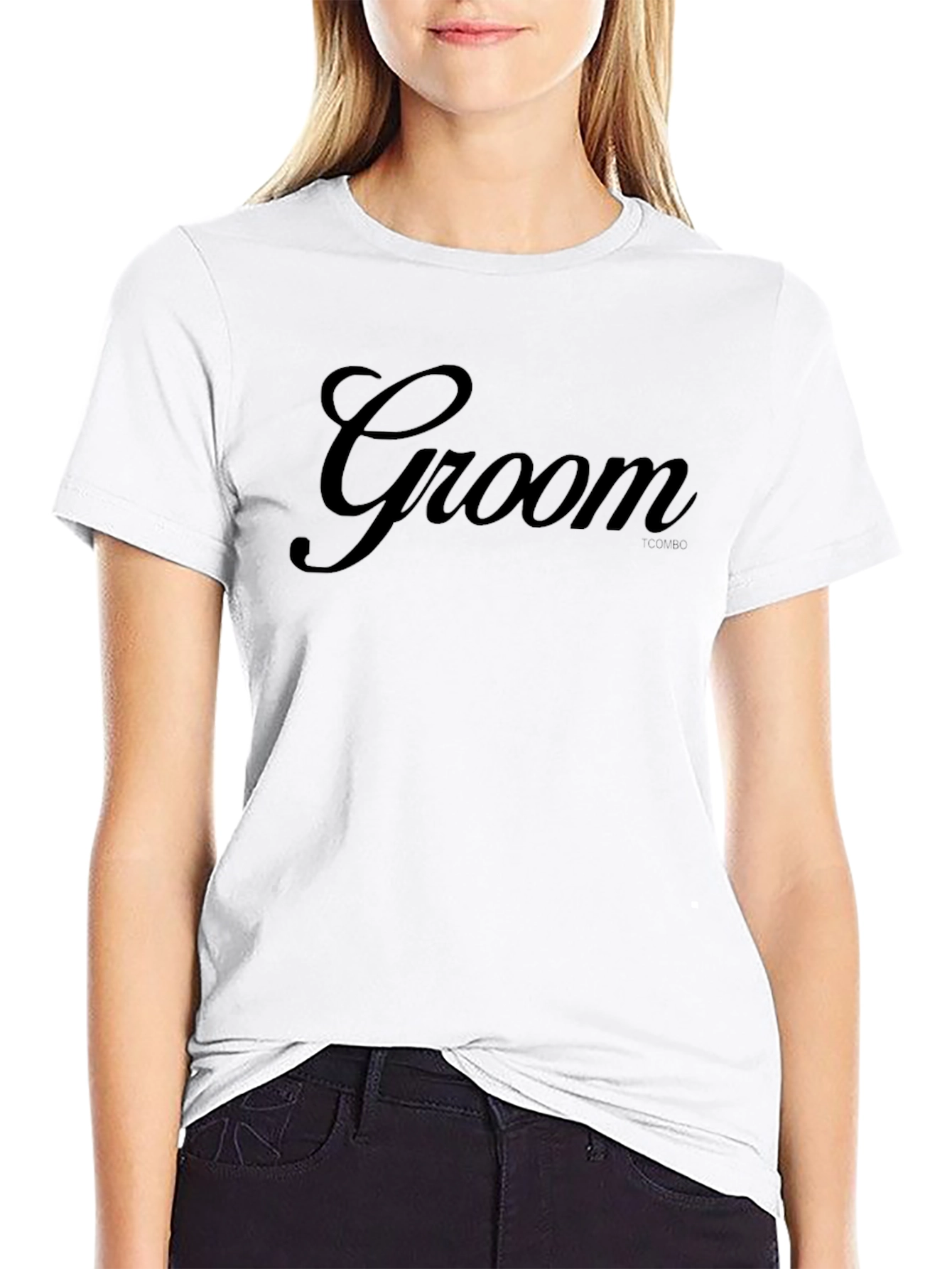 Groom Script T-Shirt - Wedding Day Apparel