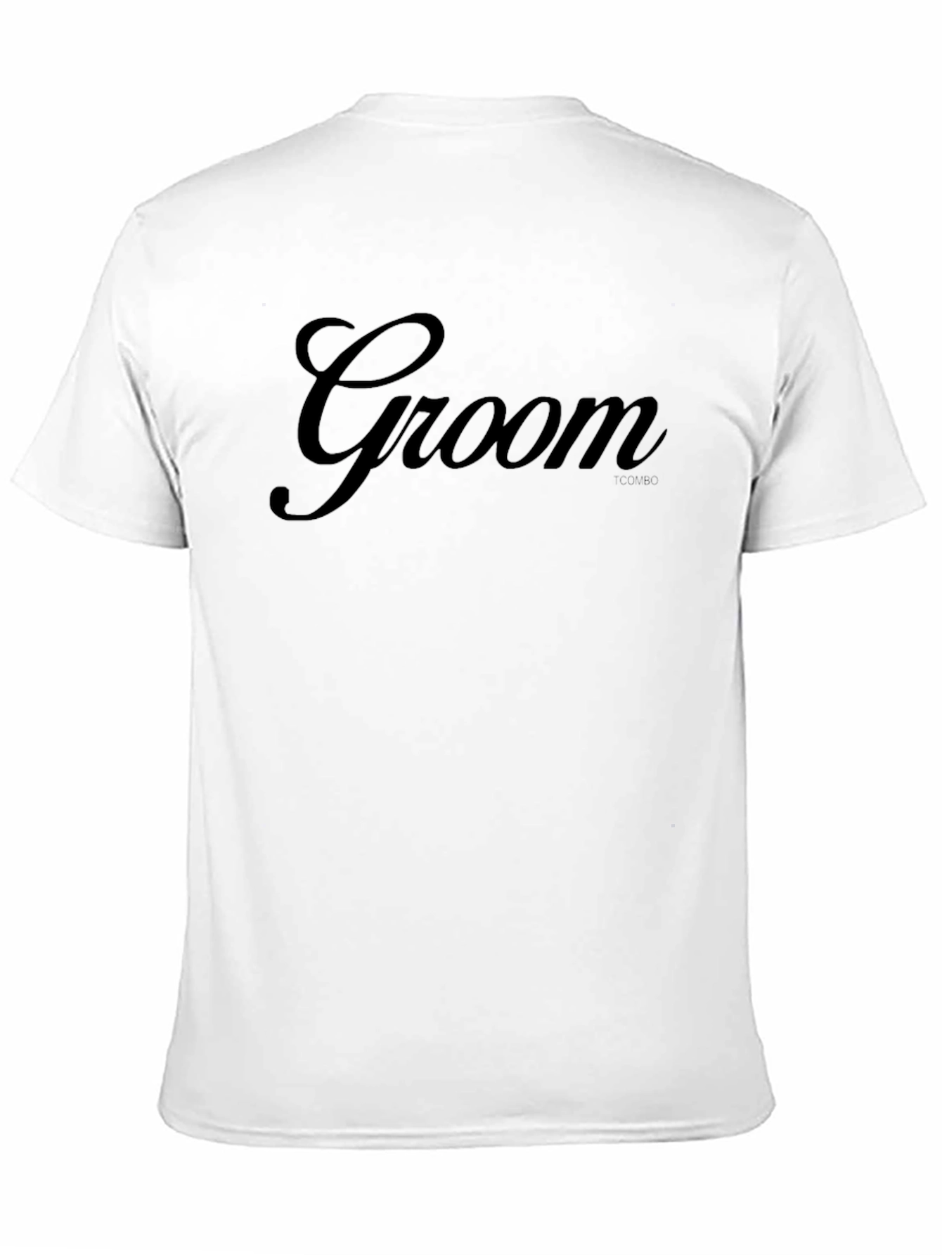 Groom Script T-Shirt - Wedding Day Apparel