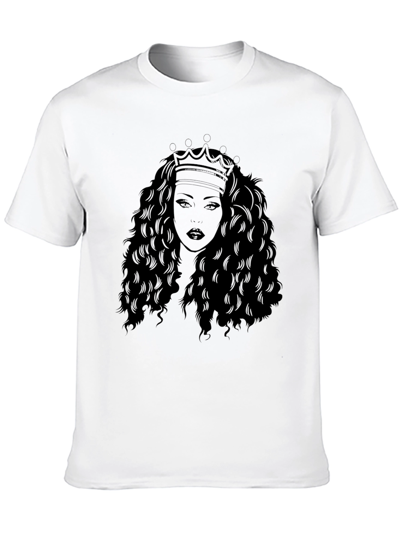 Queen Graphic T-Shirt - Stylish Black Tee