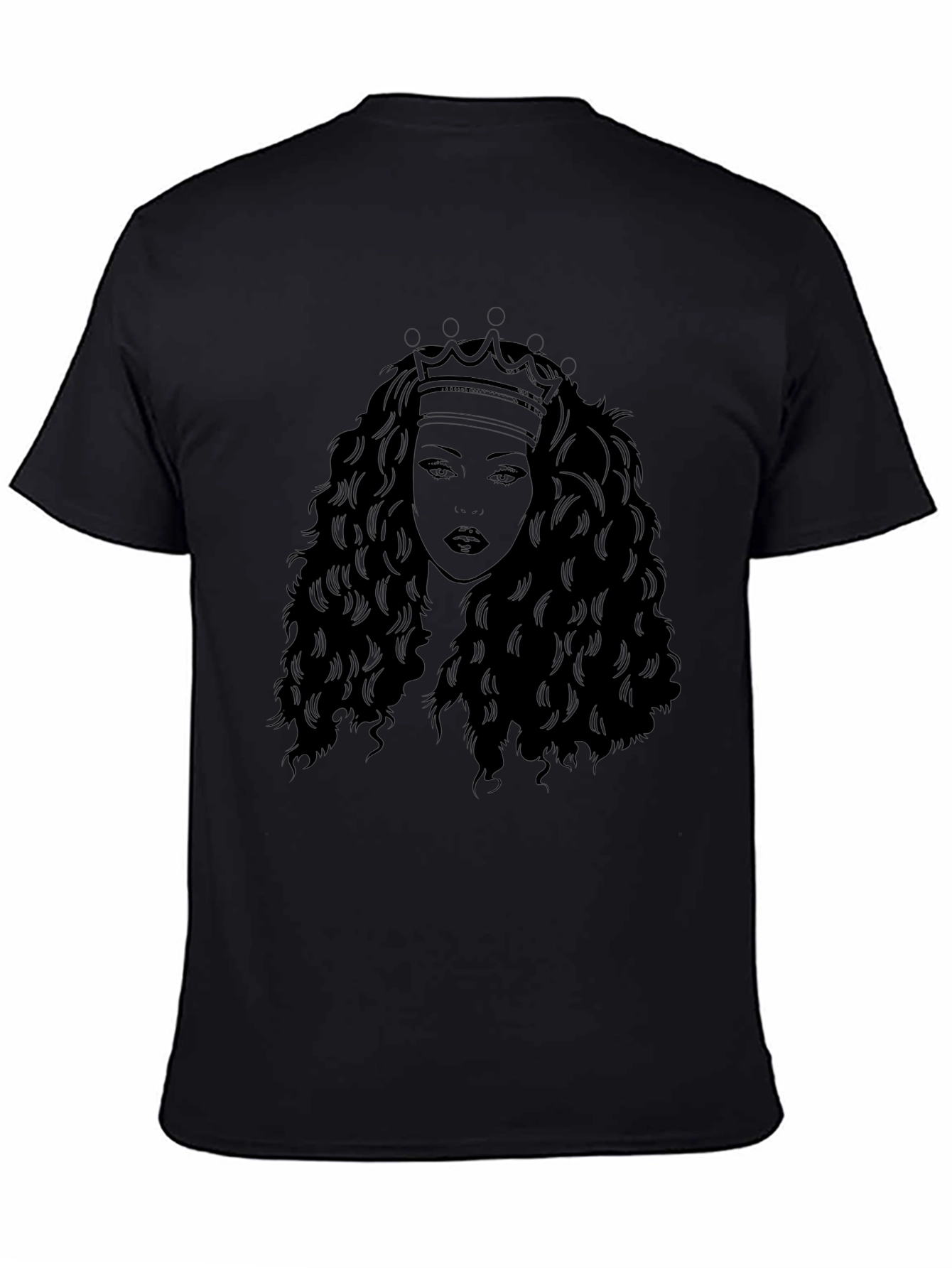Queen Graphic T-Shirt - Stylish Black Tee
