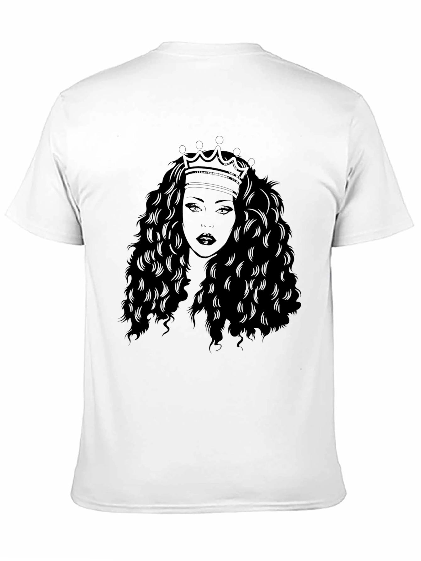 Queen Graphic T-Shirt - Stylish Black Tee