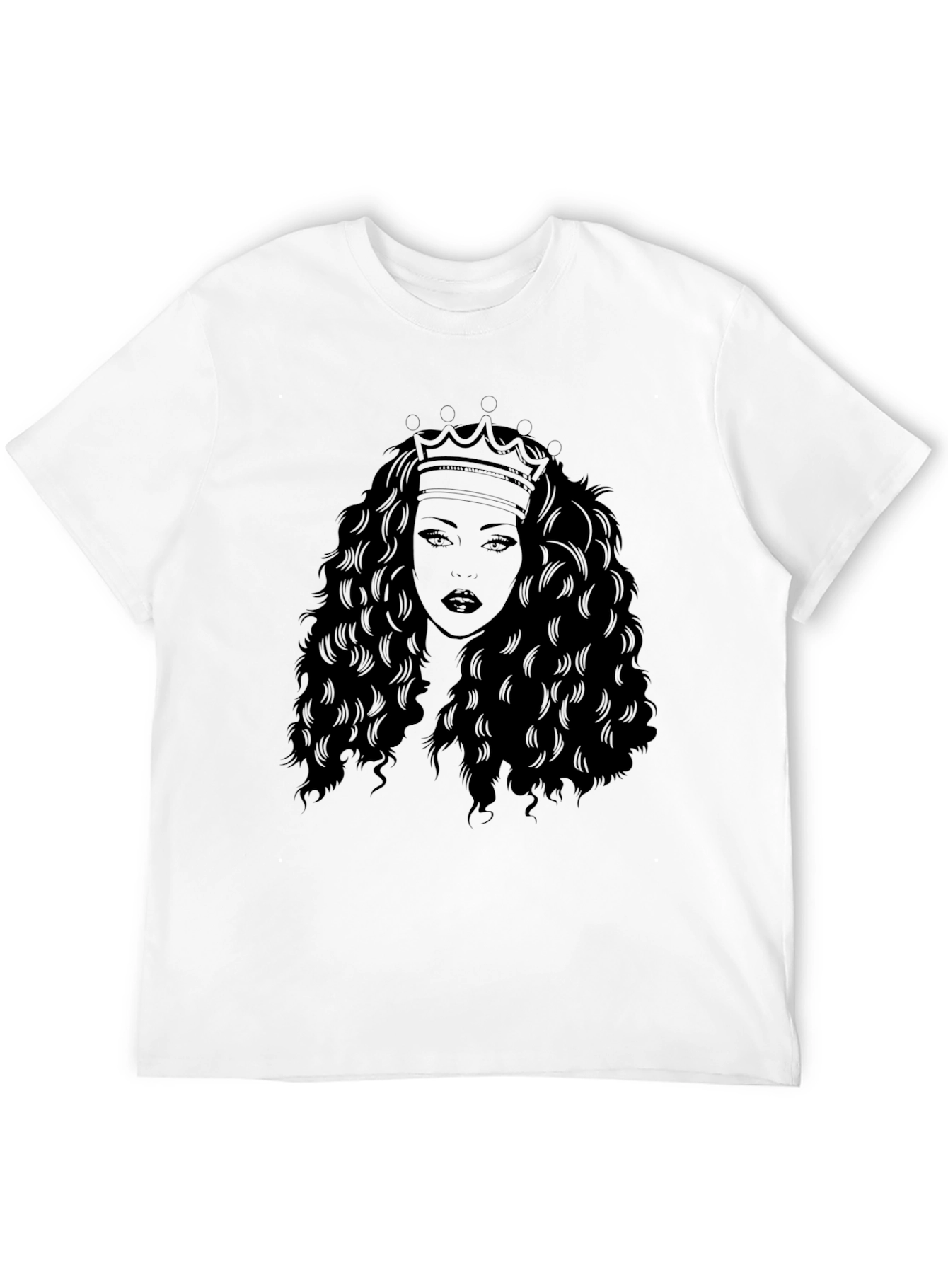 Queen Graphic T-Shirt - Stylish Black Tee