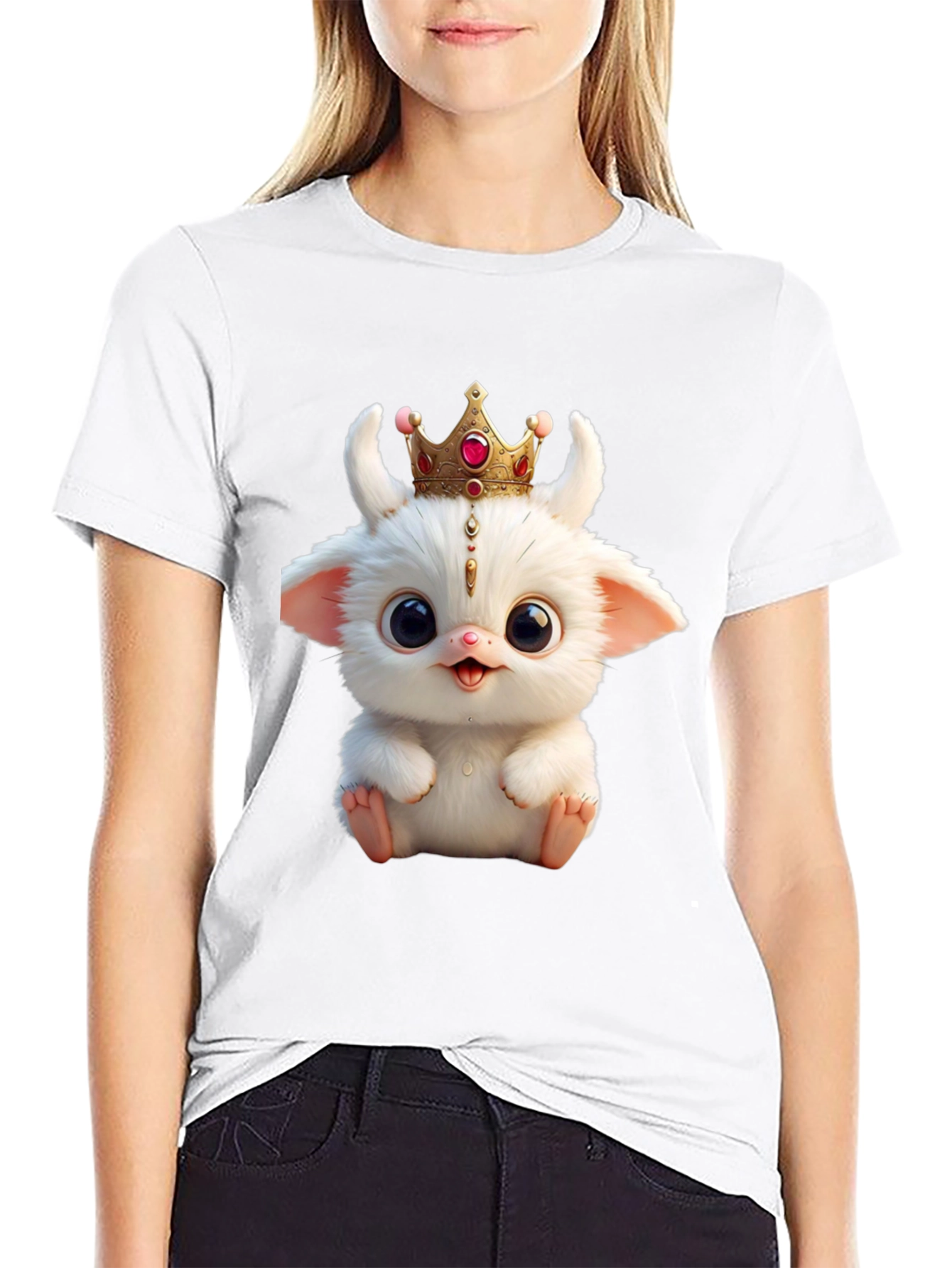 Cute Monster King Graphic Tee