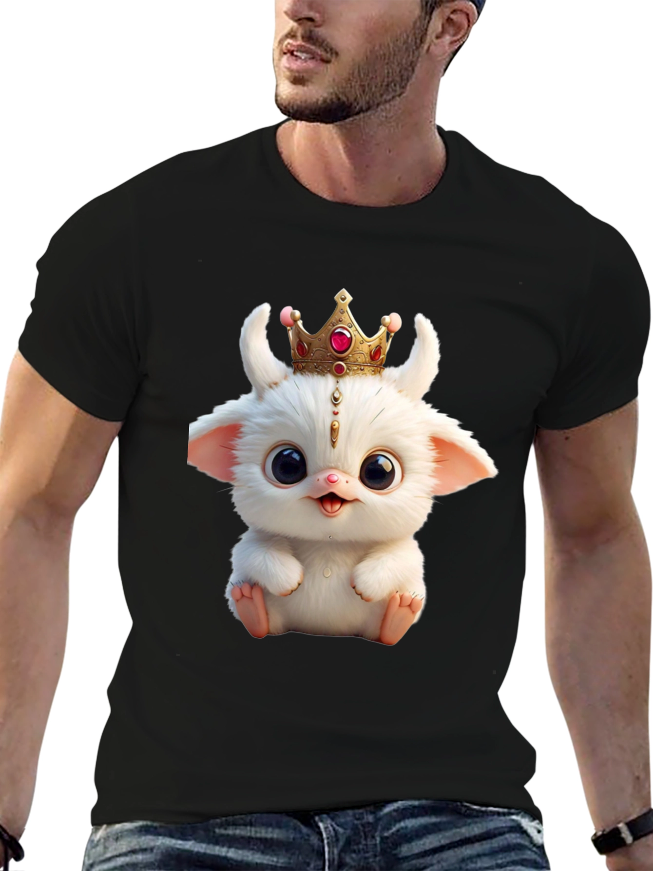 Cute Monster King Graphic Tee