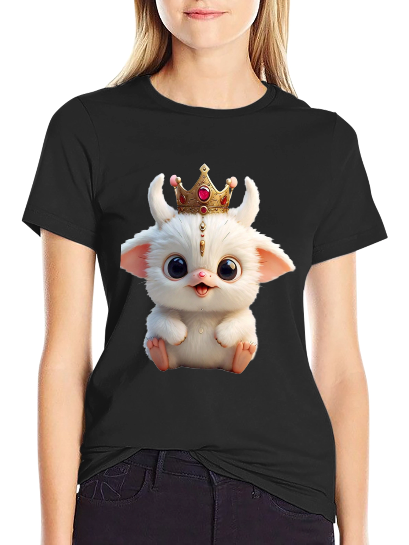 Cute Monster King Graphic Tee