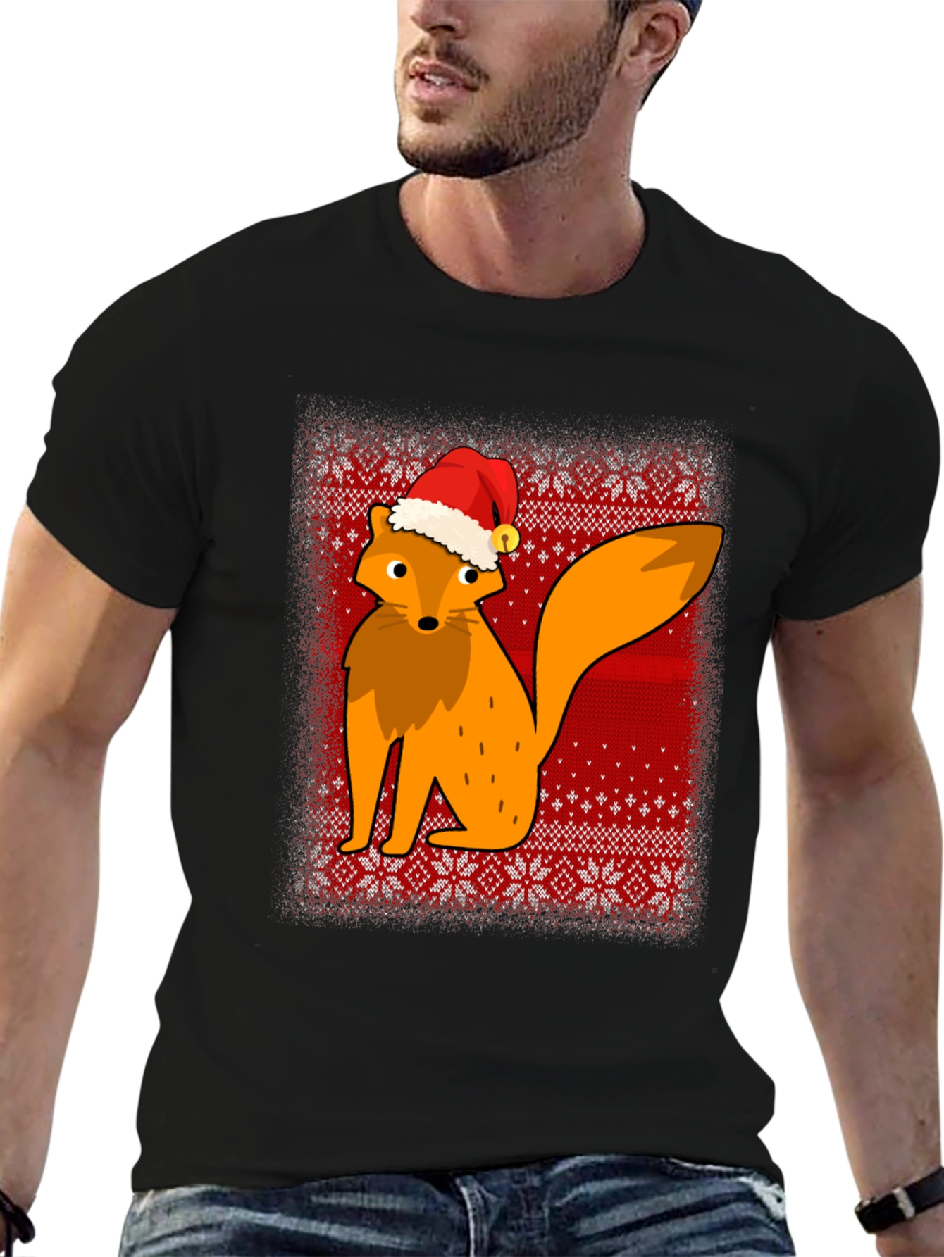 Festive Fox Christmas T-Shirt