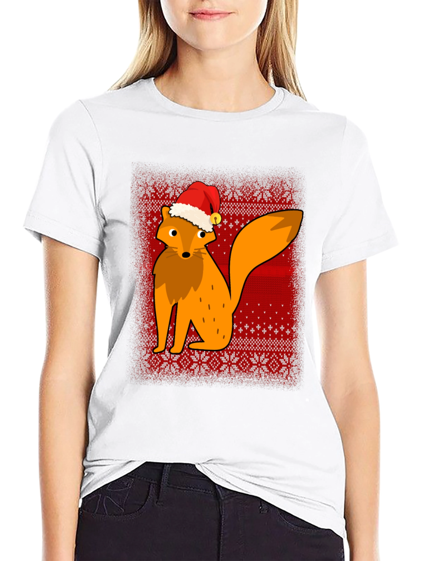 Festive Fox Christmas T-Shirt