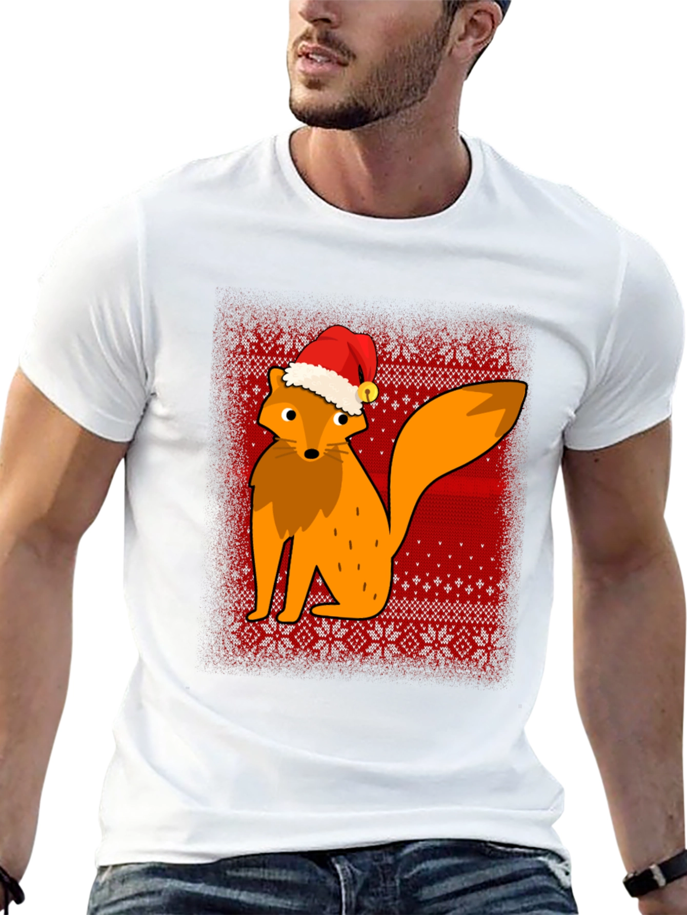 Festive Fox Christmas T-Shirt