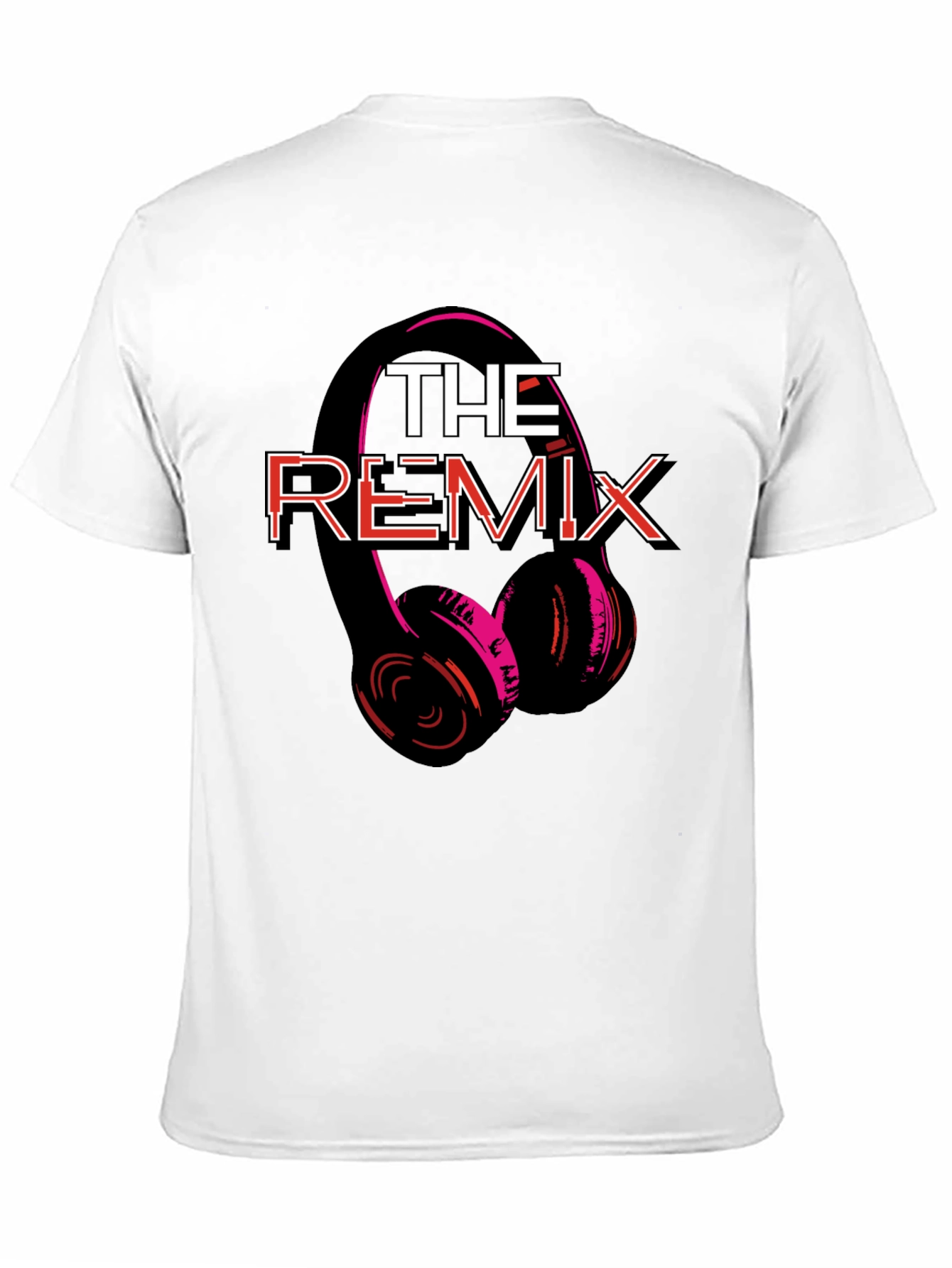 The Remix Graphic Tee - Black Crew Neck T-Shirt