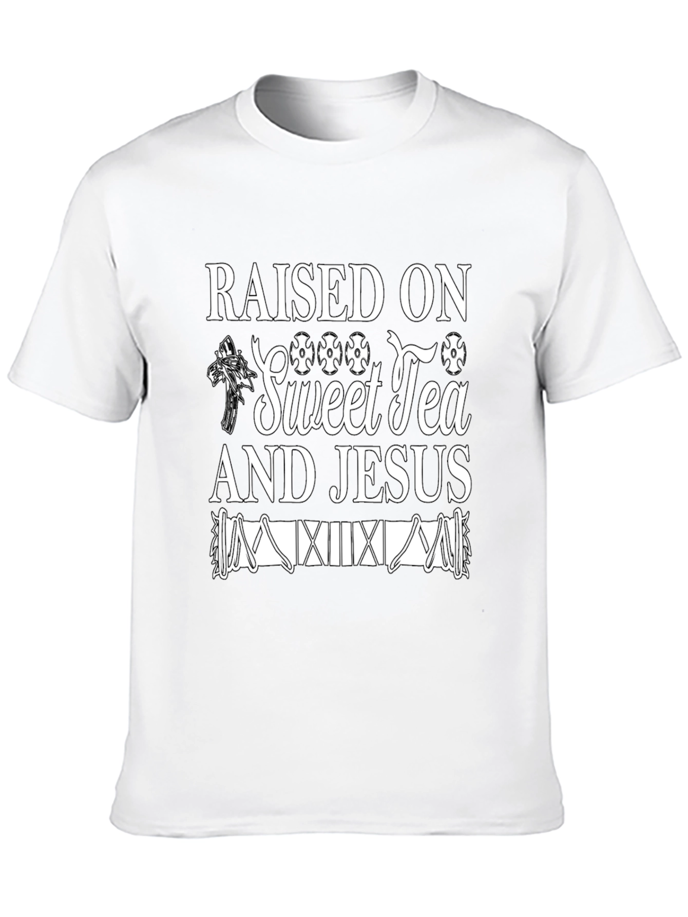 Raised on Sweet Tea & Jesus T-Shirt