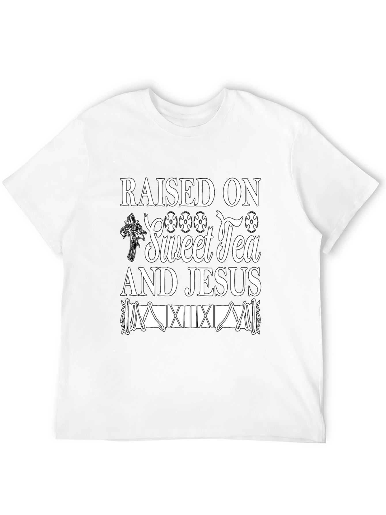 Raised on Sweet Tea & Jesus T-Shirt