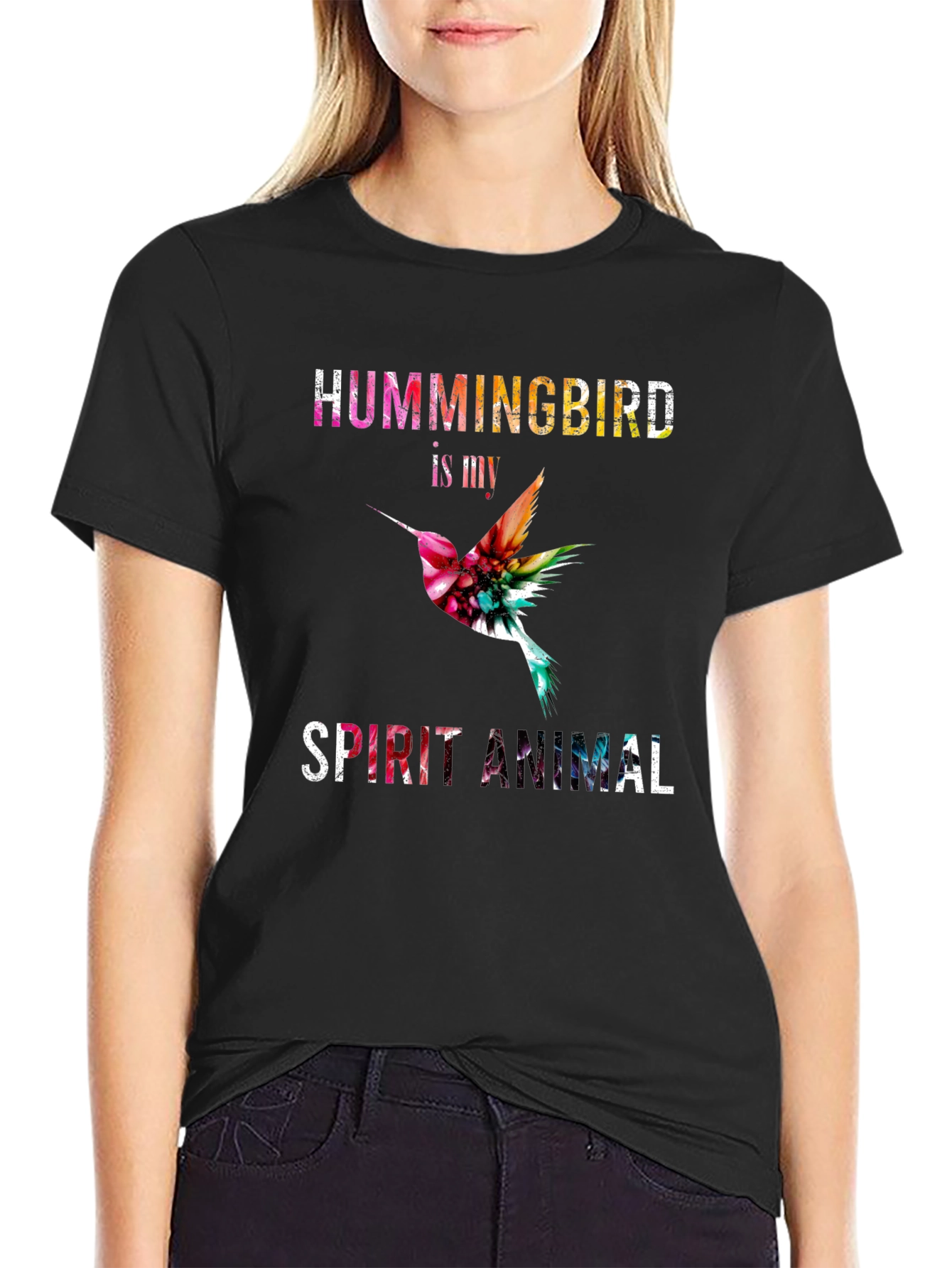 Hummingbird Spirit Animal Graphic Tee