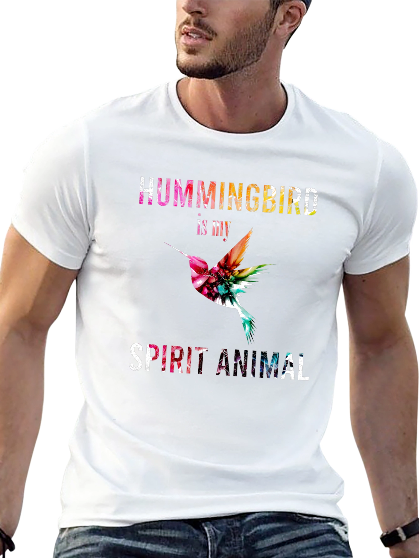 Hummingbird Spirit Animal Graphic Tee