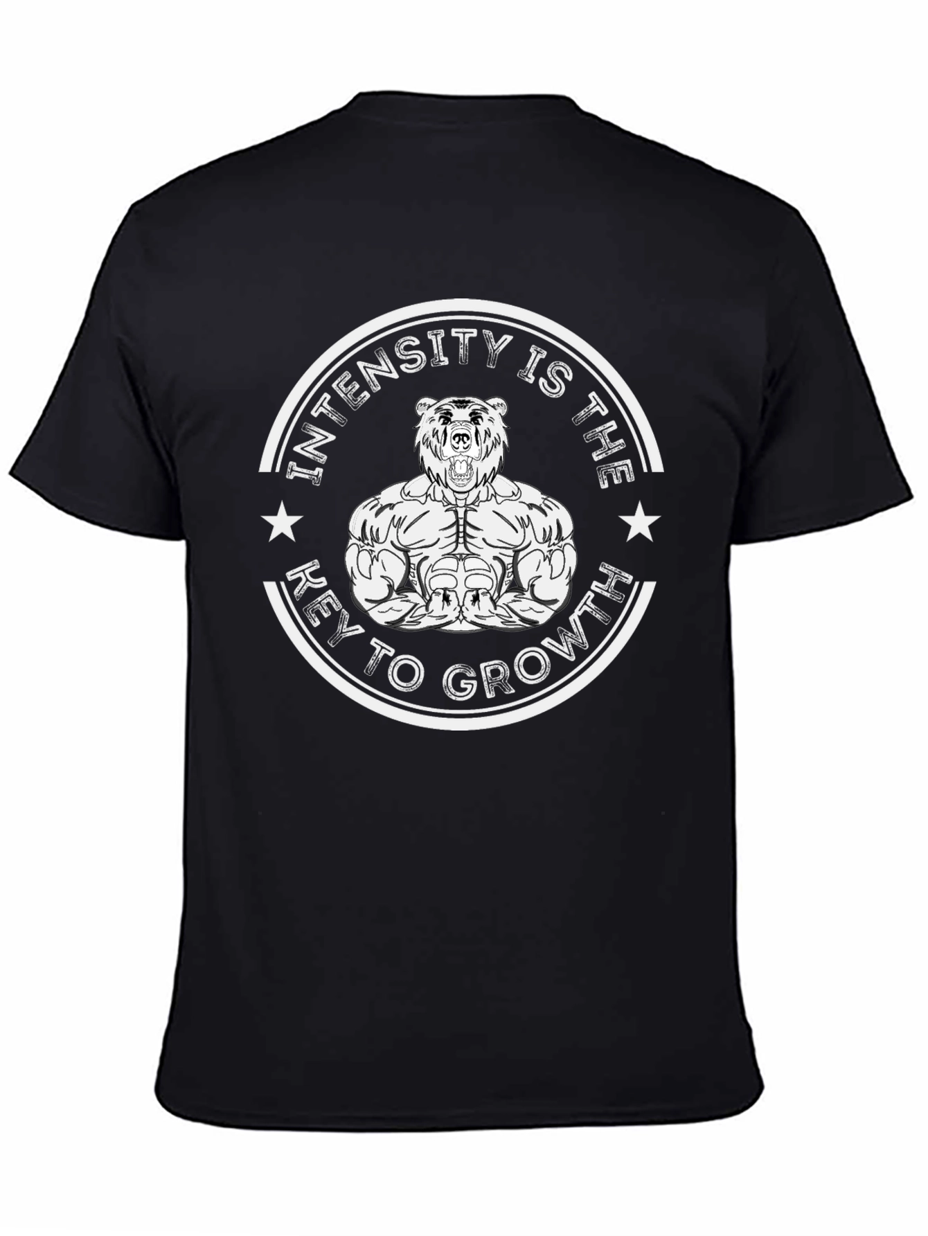 Intensity is the Key to Growth Bear T-Shirt